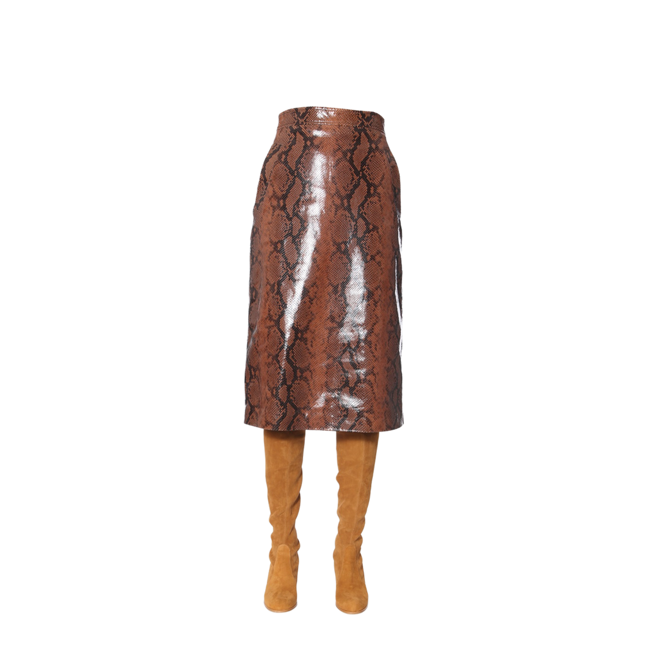 MAYFEYR - Dsquared2 - Python Print Skirt - S75MA0675SY1404002F