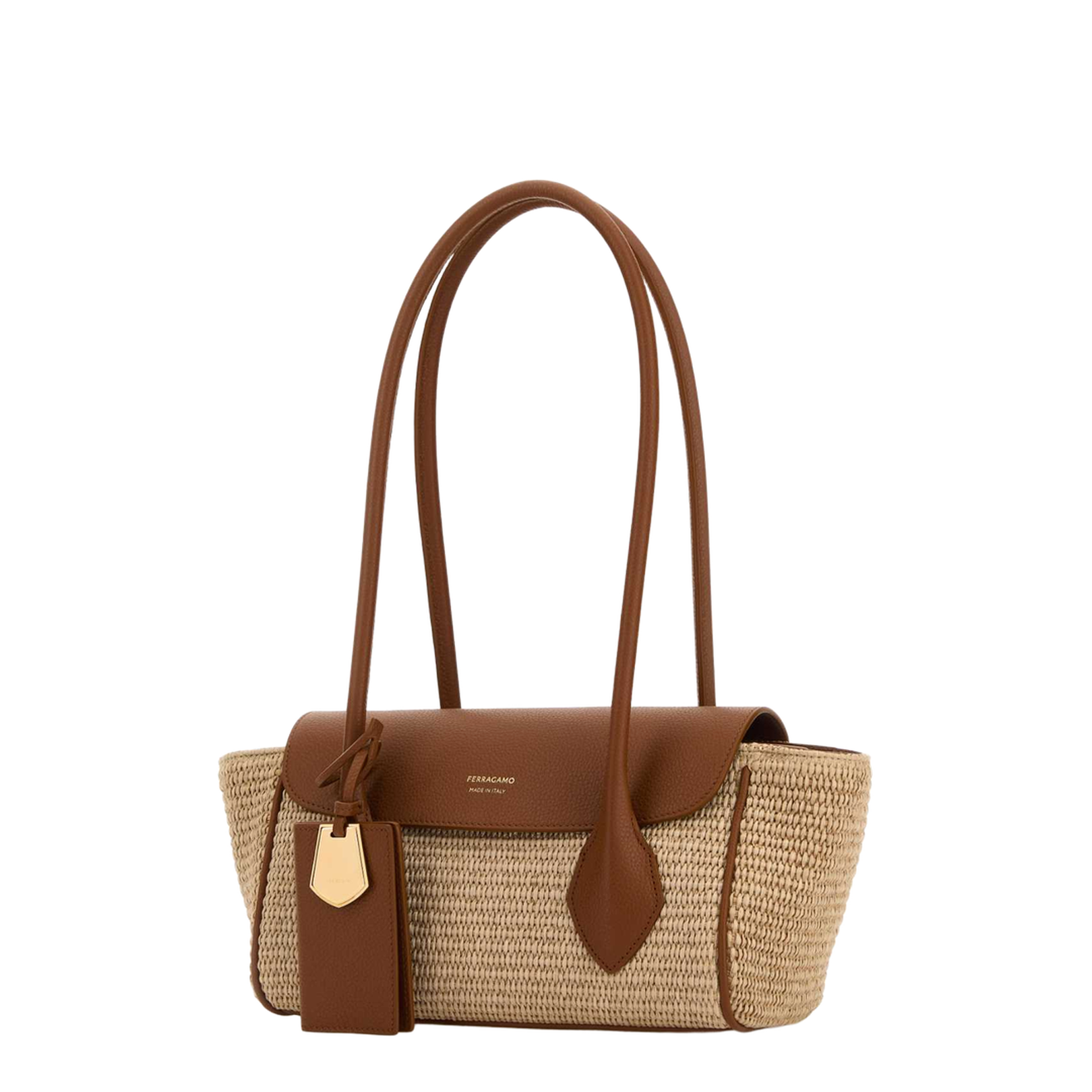 Raffia Shoulder Bag