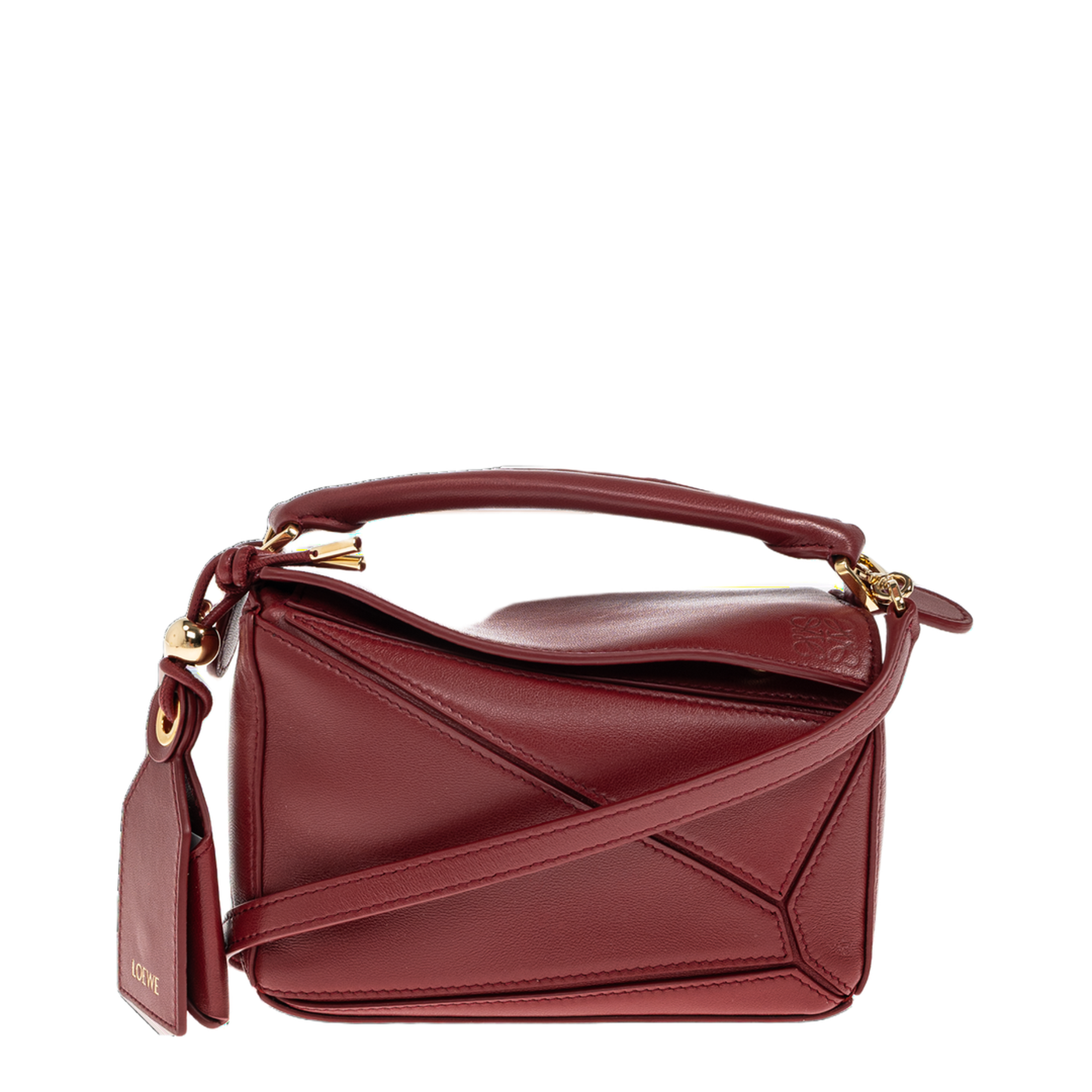 MAYFEYR - Loewe - Puzzle Mini Handheld Bag - A510PLIX040BURNTRED