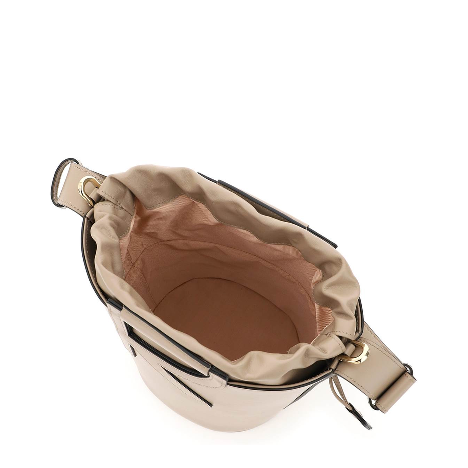 Gray Medium Bucket Tote Bag