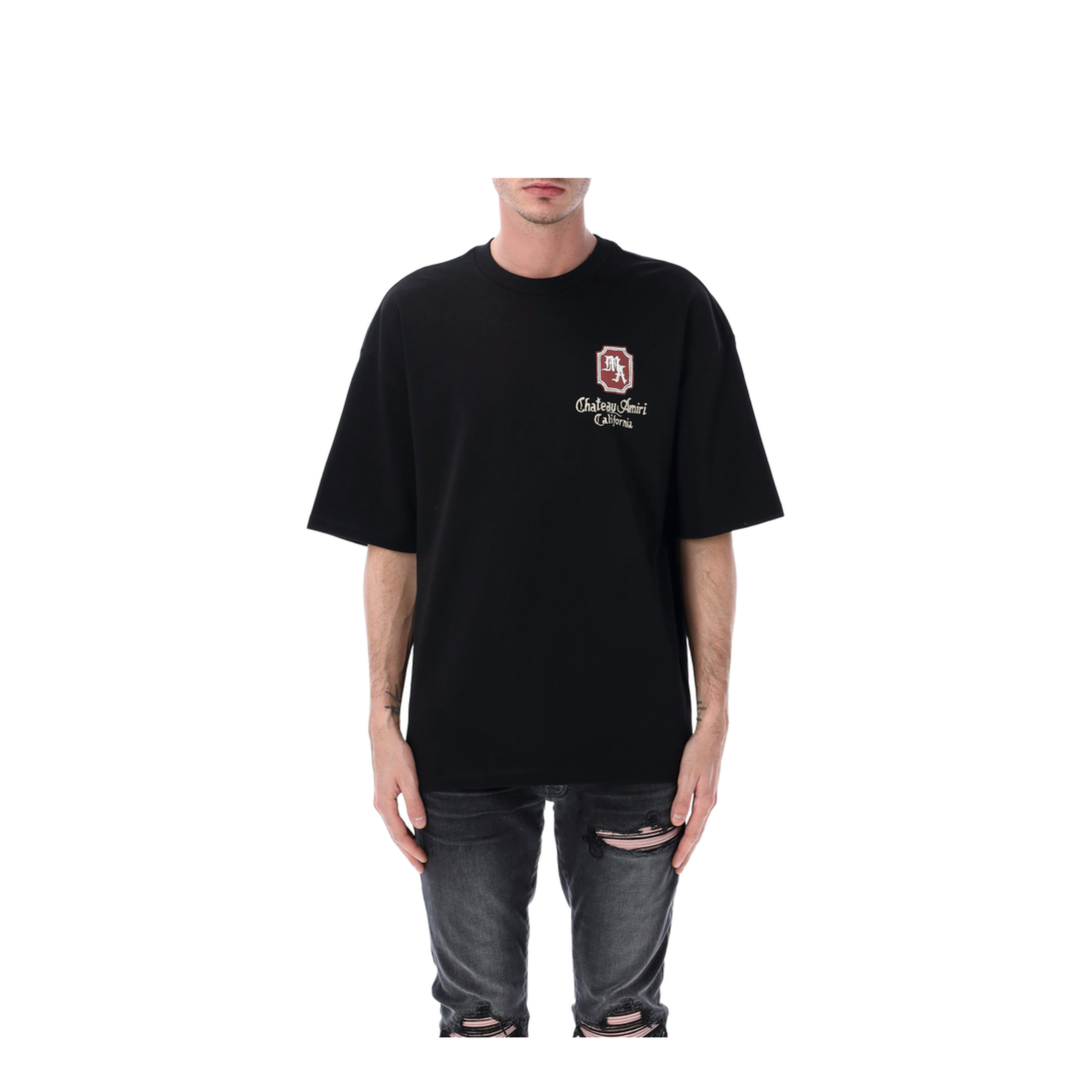 Black Cotton T-Shirt