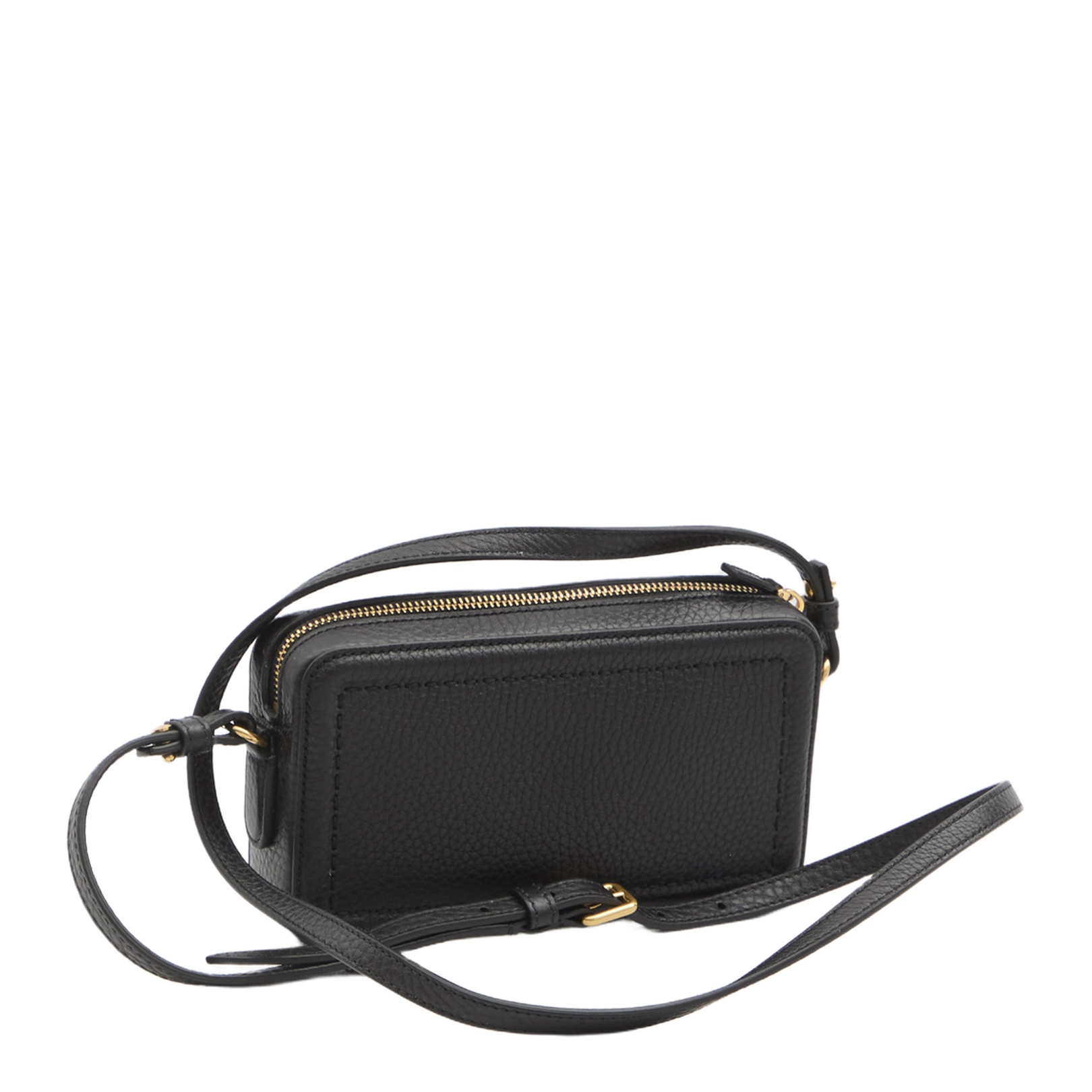 Alltime Grained Calfskin Leather Crossbody Bag