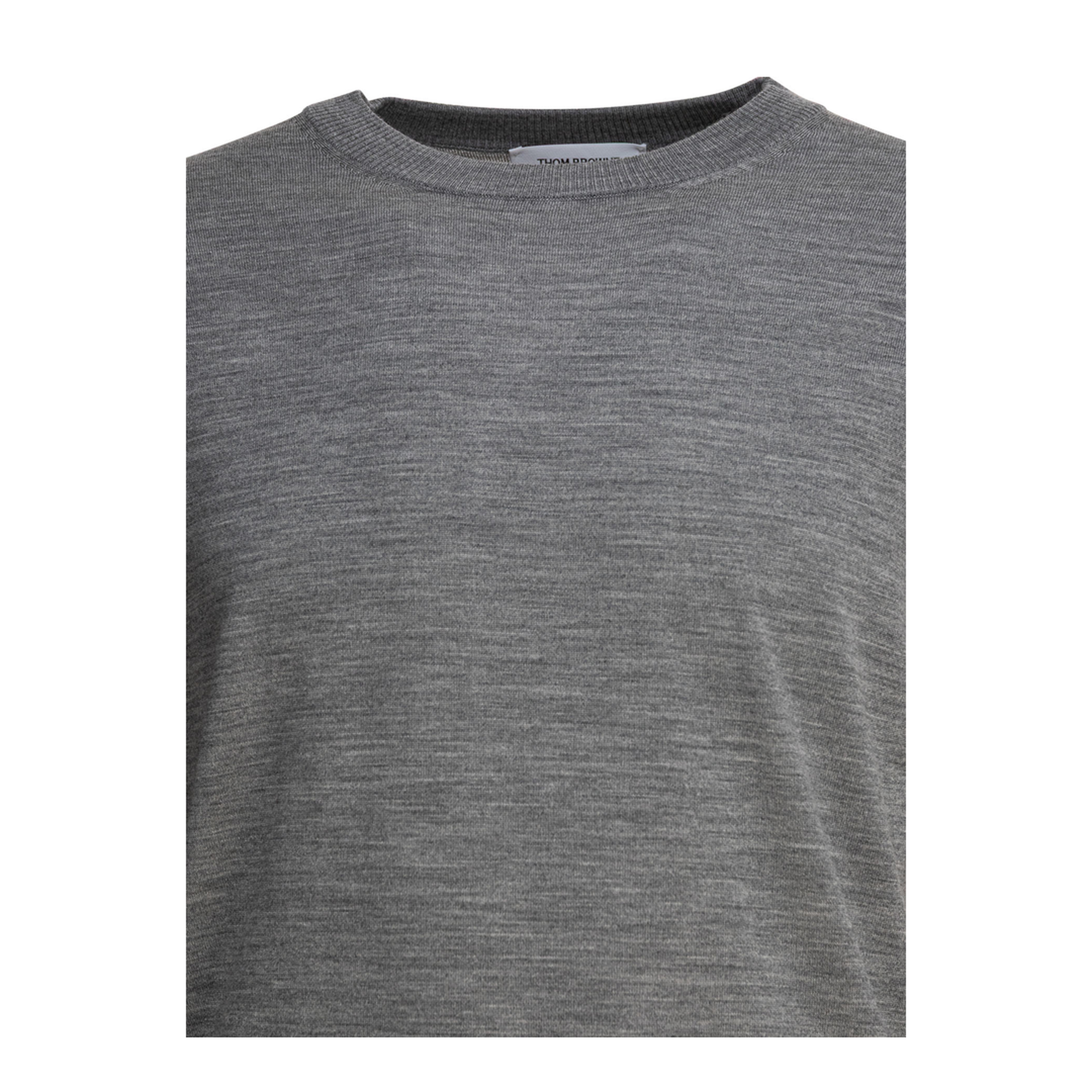 MAYFEYR - Thom Browne - Wool Crew Neck Sweater - MKA002AY1014058