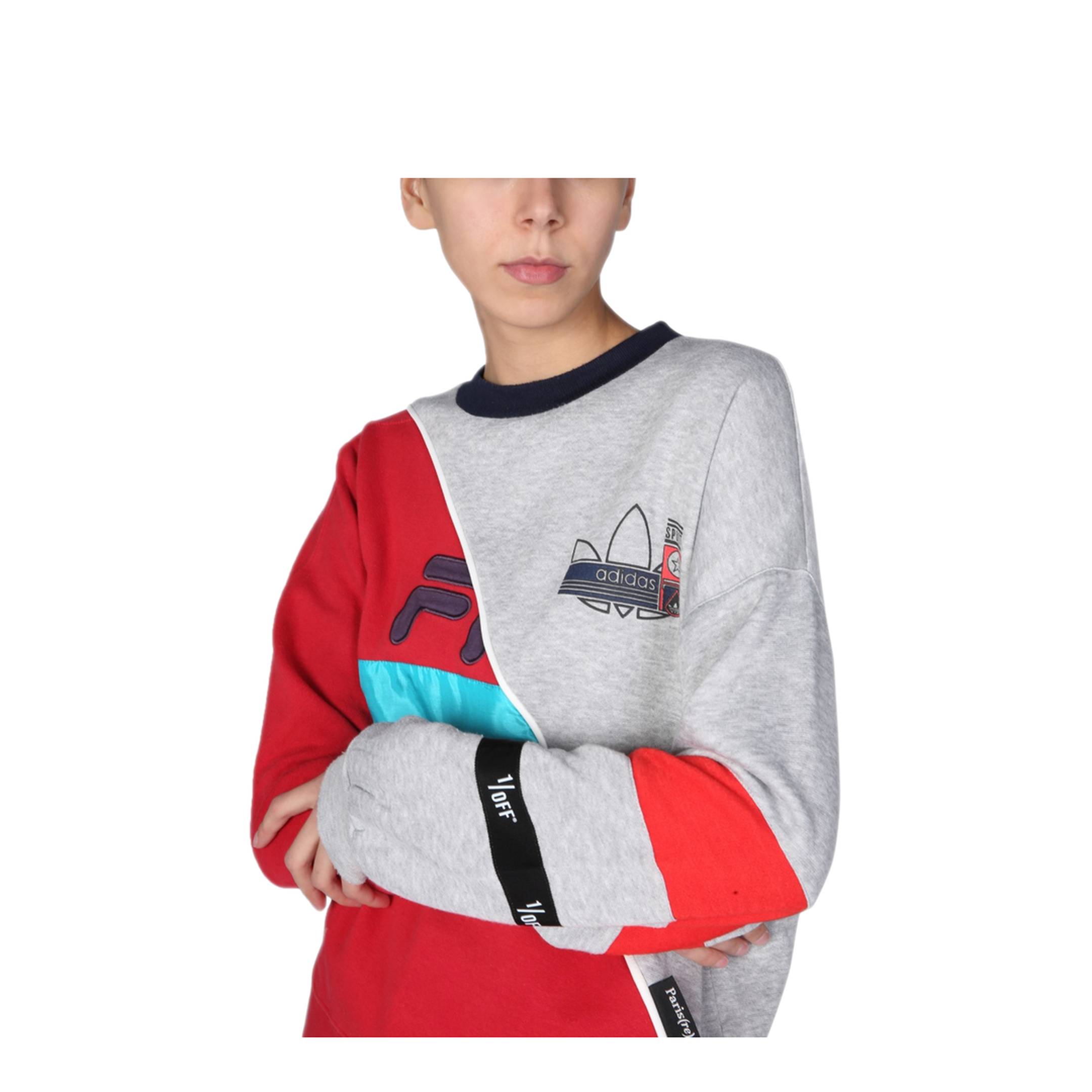 MAYFEYR - 1/OFF - Remade Wrangle Sweatshirt - 13131192A