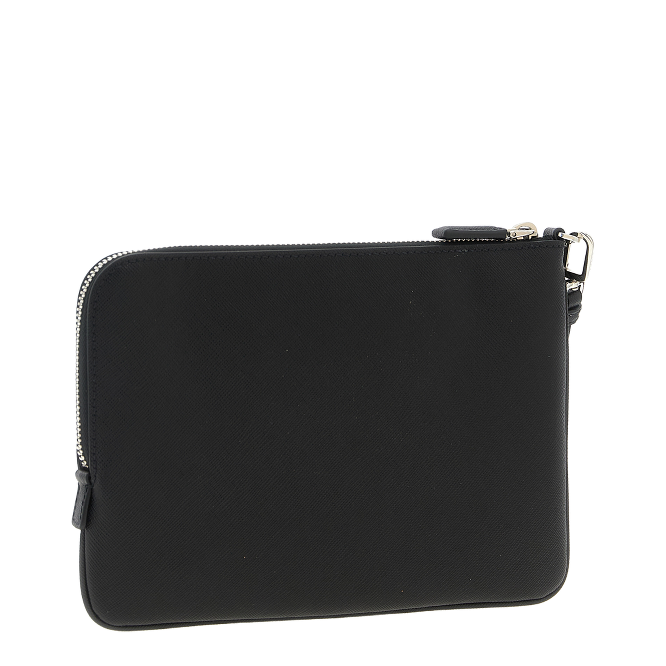 Saffiano Leather Clutch Bag