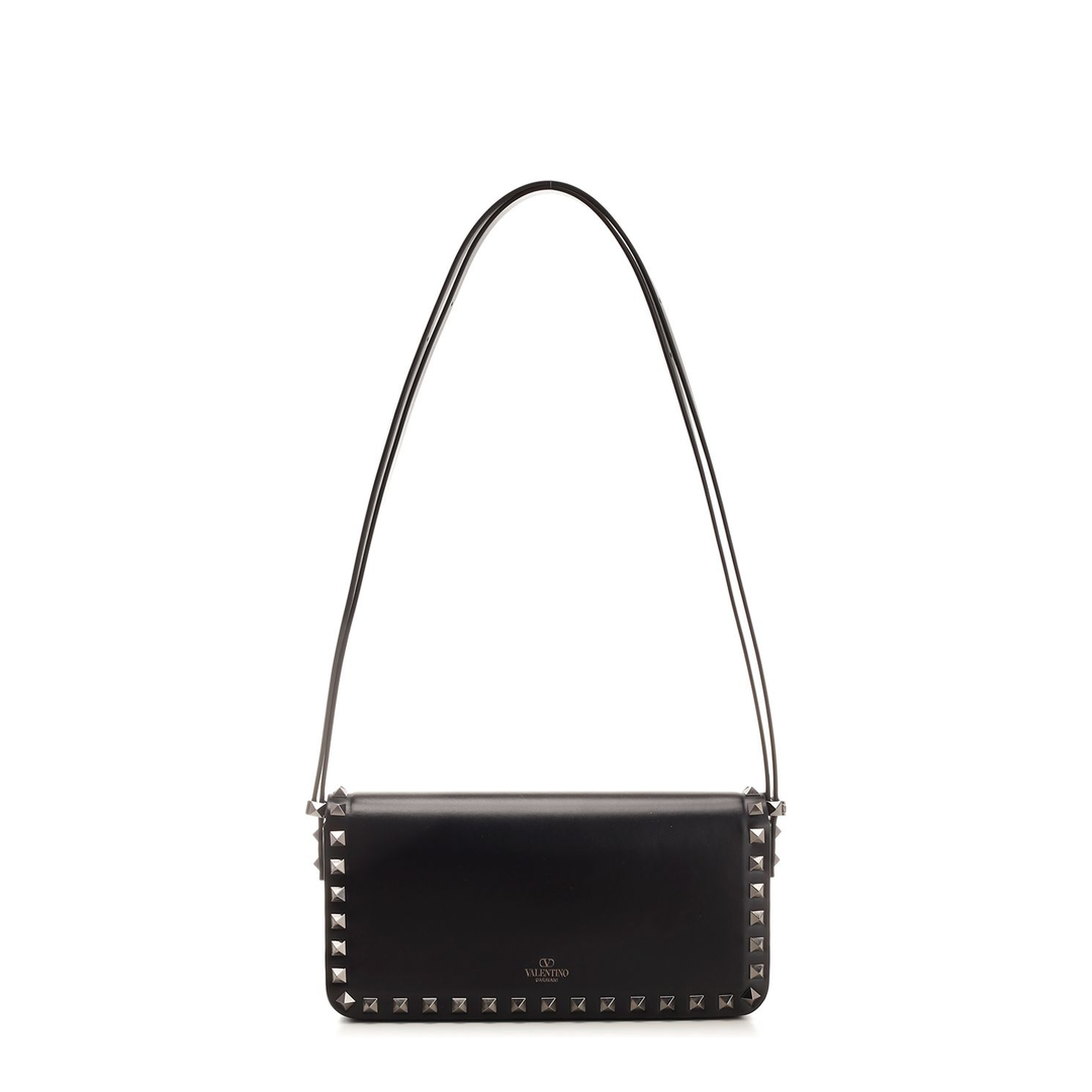 Garavani Rockstud Foldover Top Shoulder Bag