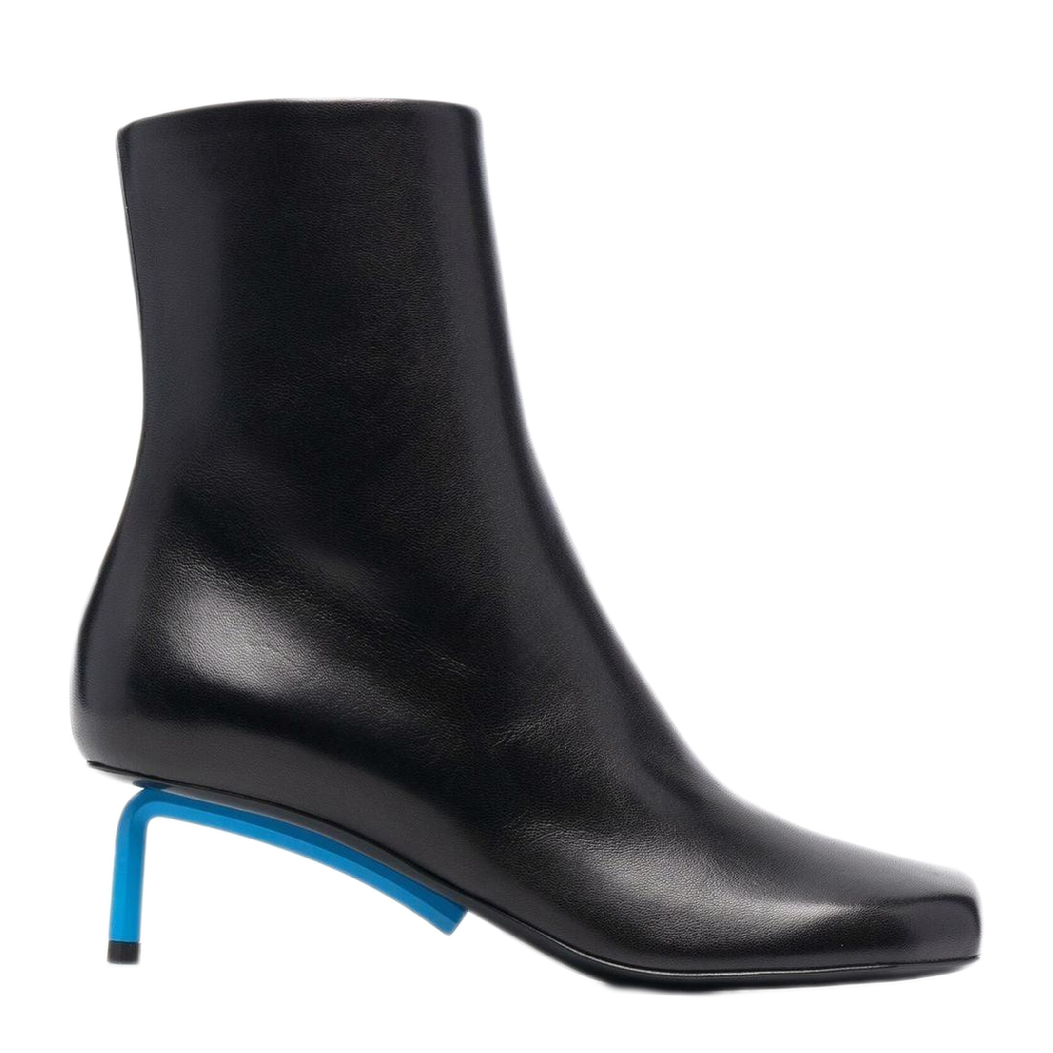 MAYFEYR - Off-White - Allen 60Mm Ankle Boots - OWID011F21LEA0011000