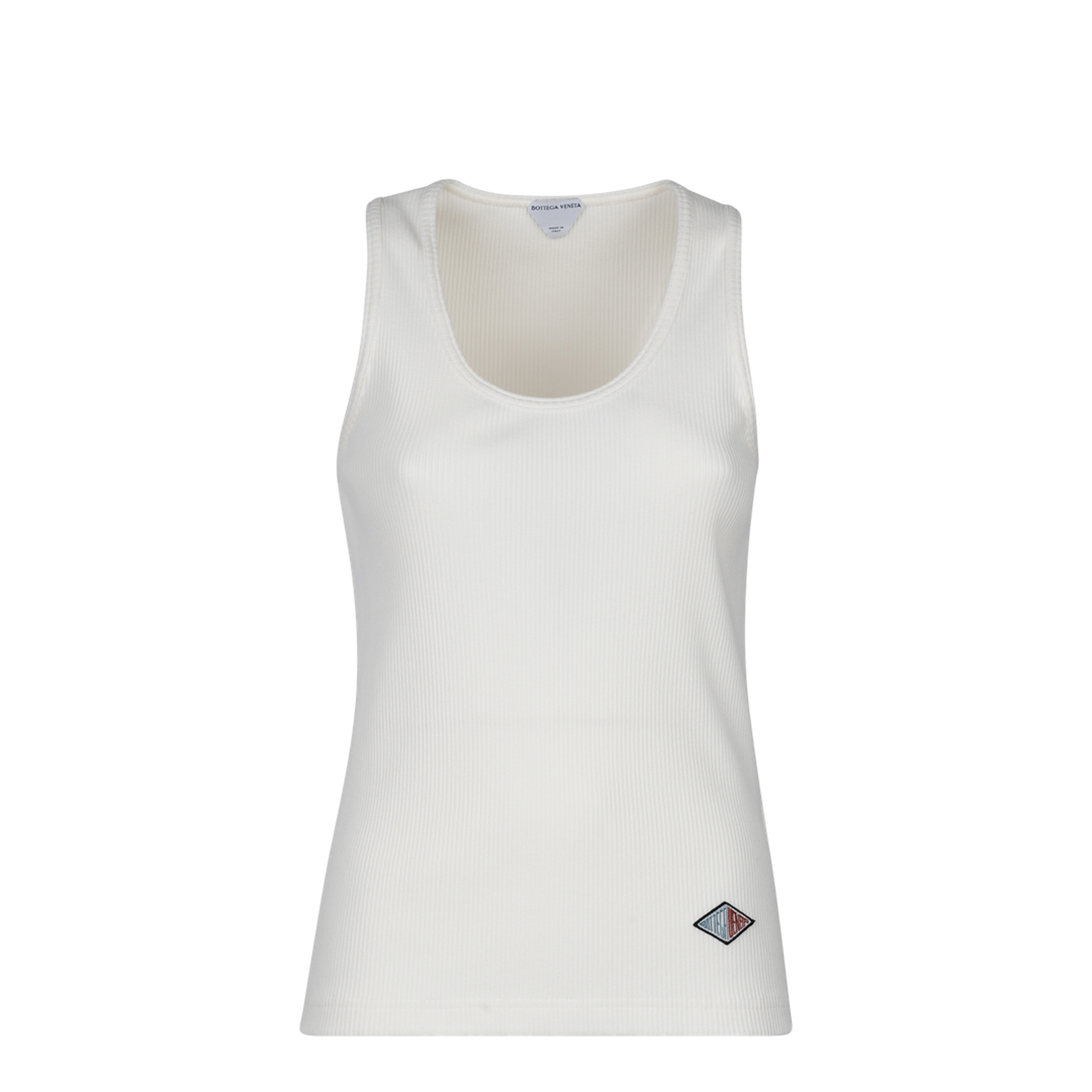 MAYFEYR - Bottega Veneta - Compact Cotton Ribbed Jersey Tank Top - 799592V3Z60