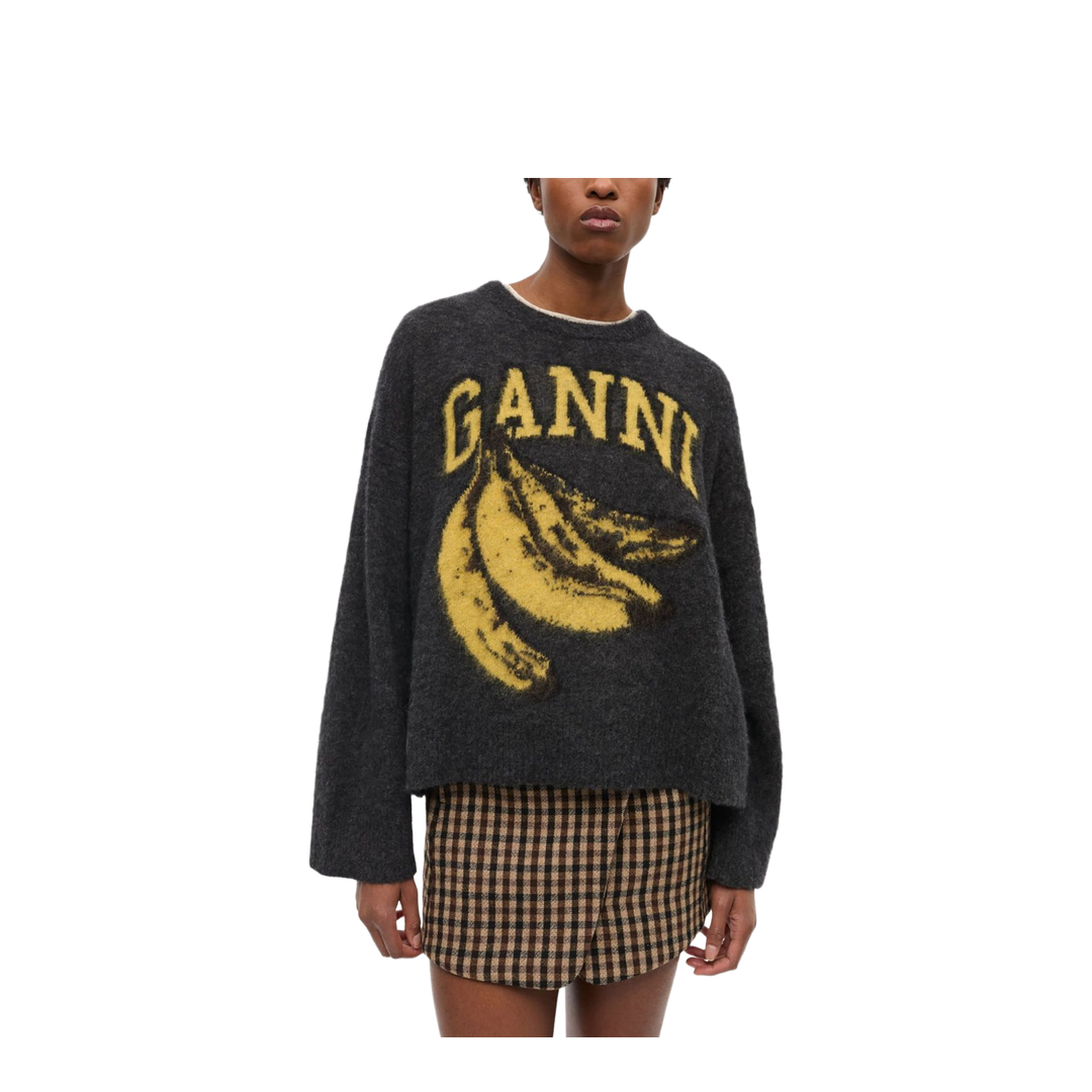 Banana Wool Crewneck Sweater