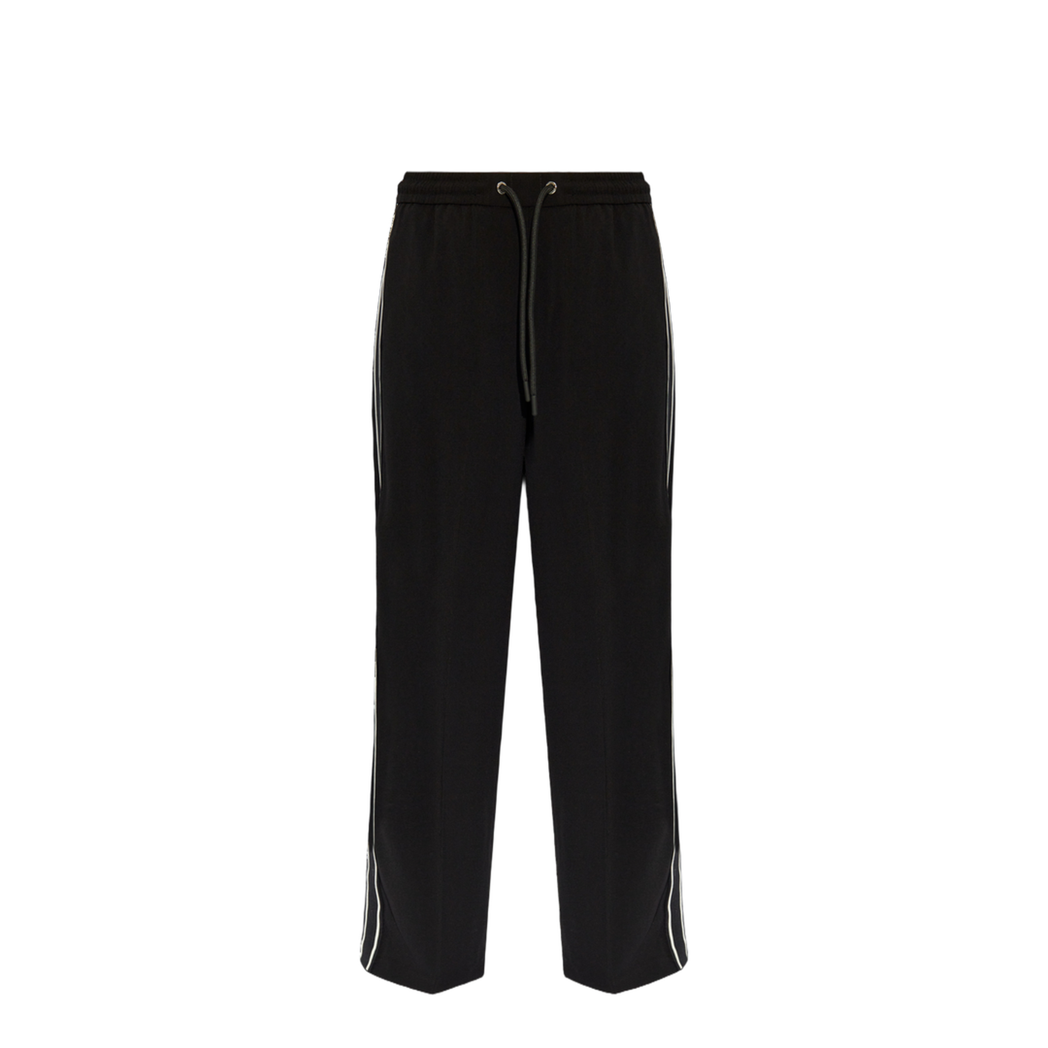 Pressed-Crease Straight-Leg Trousers