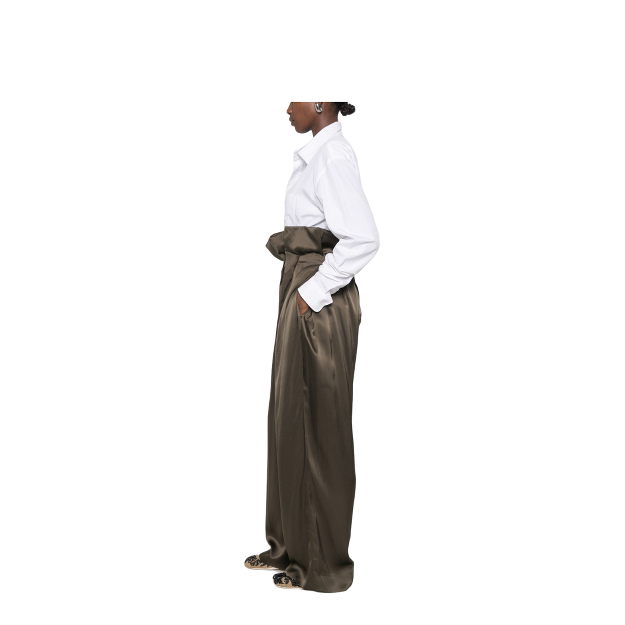 MAYFEYR - Khaite - Trousers Green - 32103029429