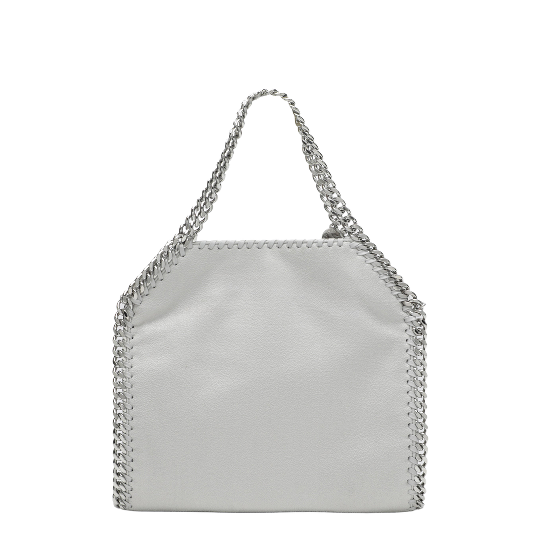 Falabella Mini Polyester Tote - Pearl Grey
