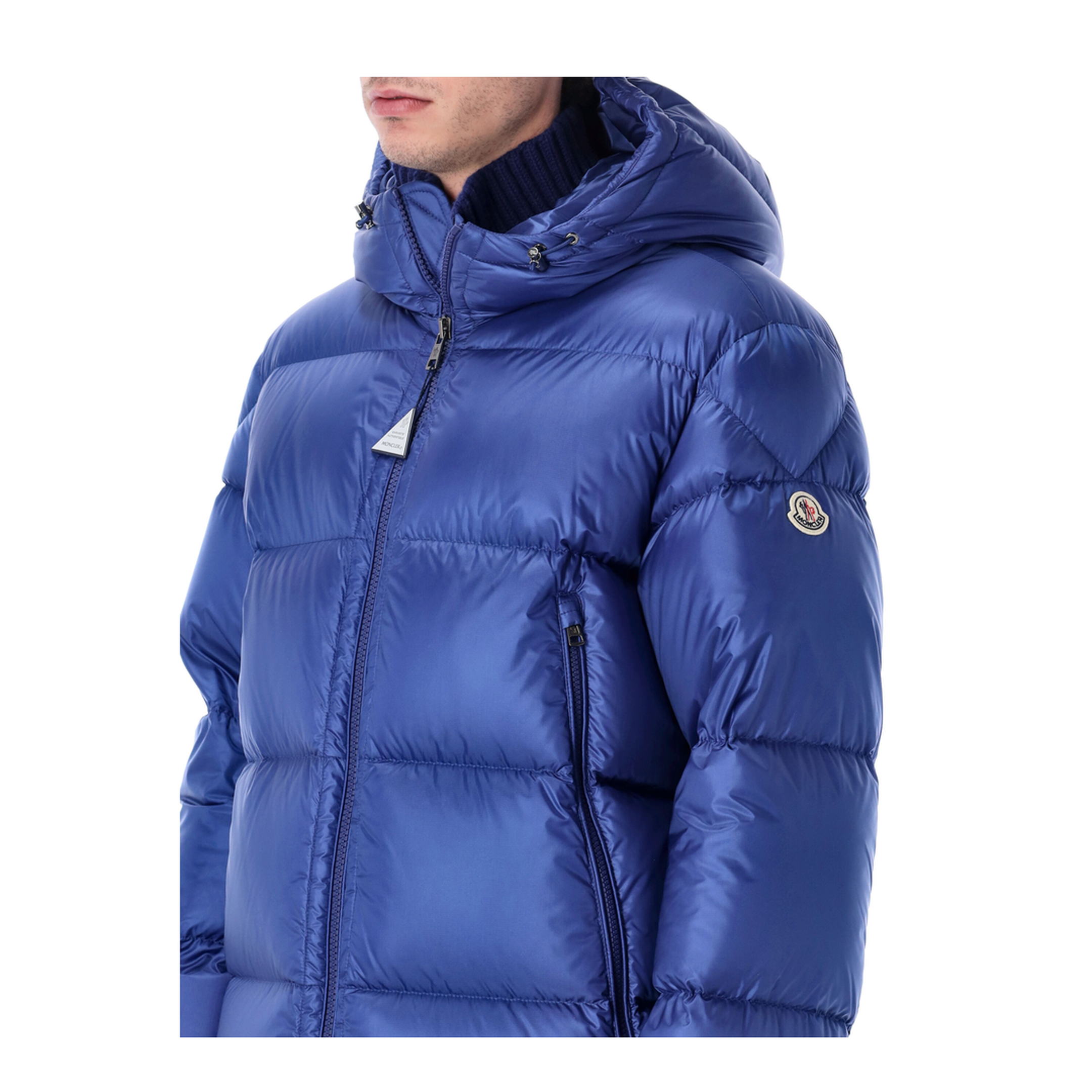 Shiny Nylon Down Jacket