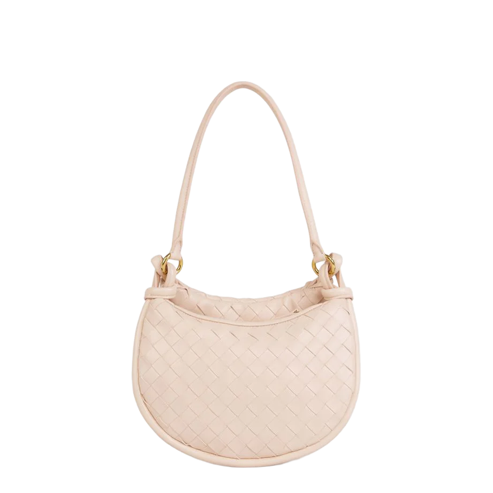 Gemeli Leather Shoulder Bags - Pink