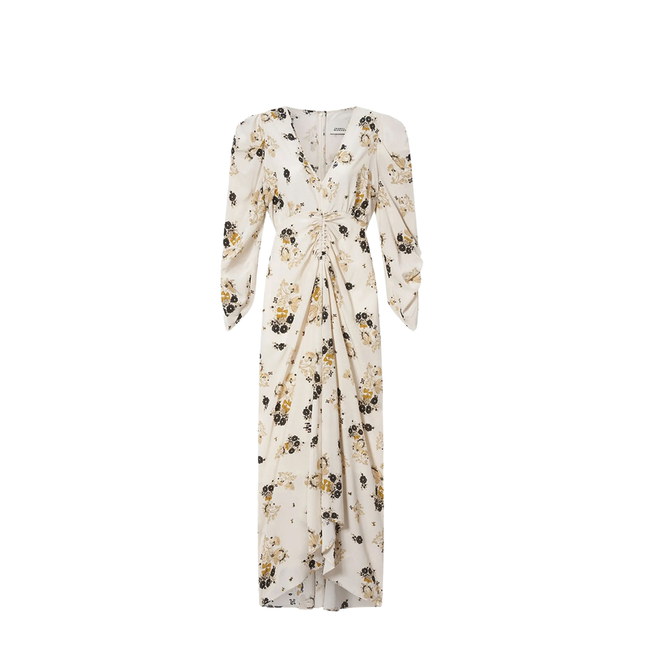 MAYFEYR - Isabel Marant - Printed Silk Midi Dress - RO0011FAD3J07I