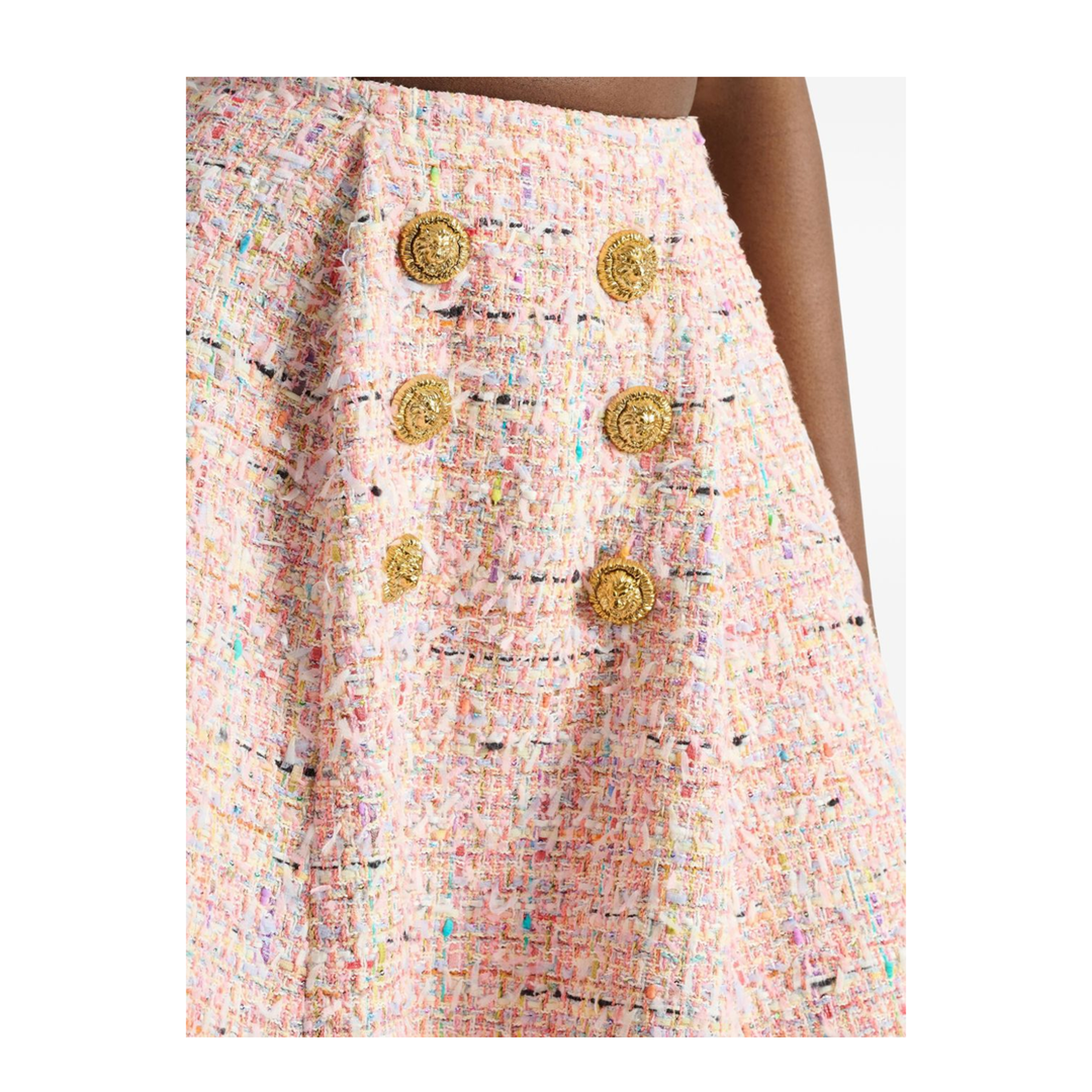 MAYFEYR - Balmain - Multicolor Skirts - HF1LA680XM17AAA