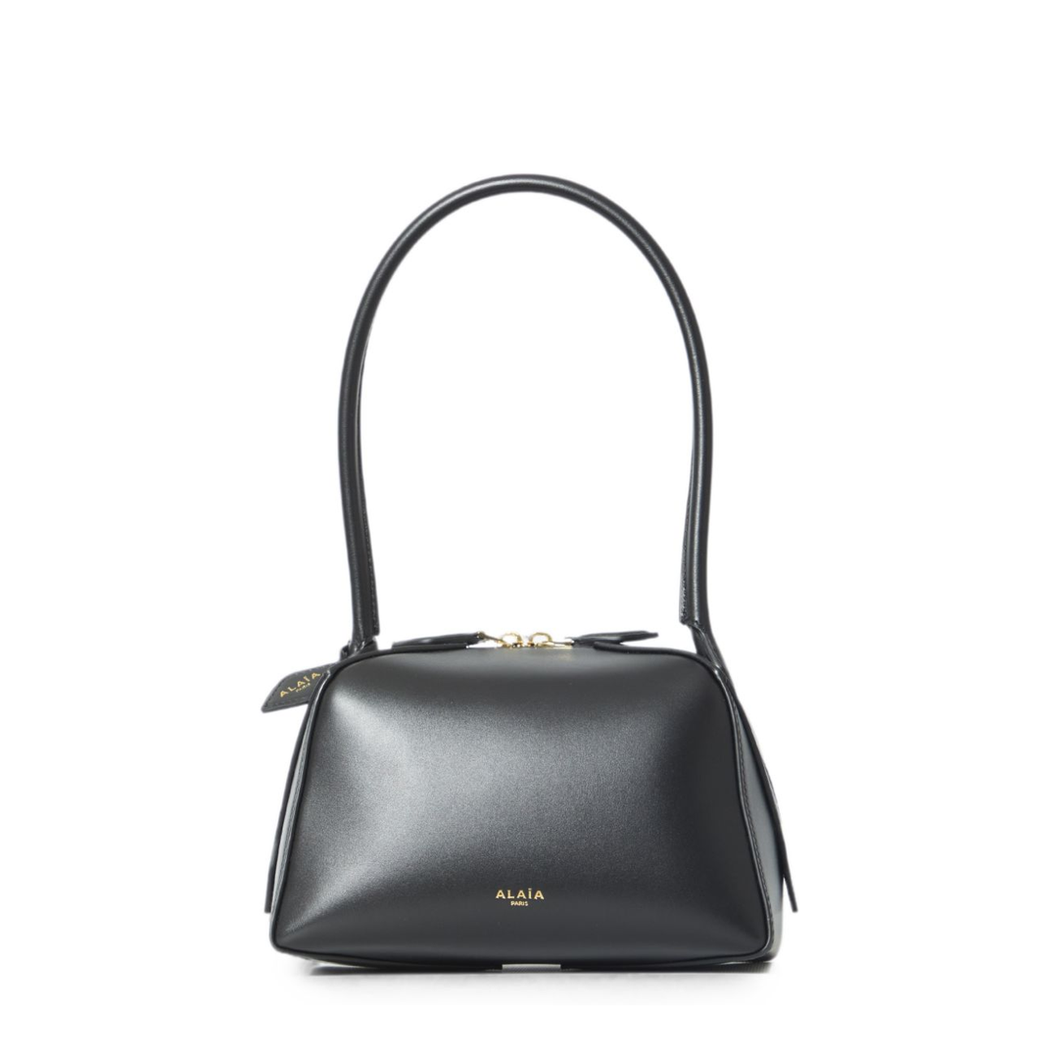Hip Small Calfskin Bucket Bag - Noir