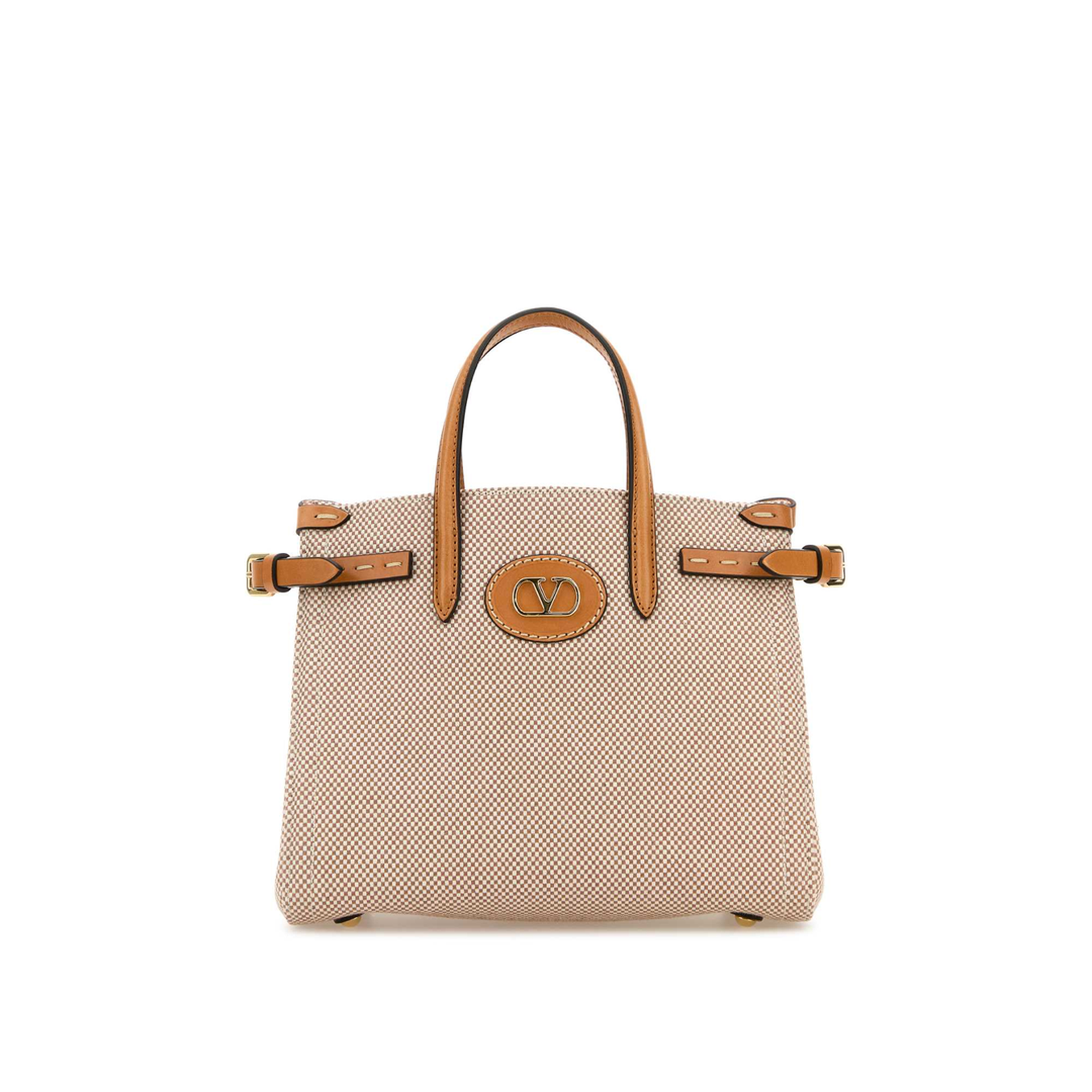 Antibes Canvas Bag in Natural Brown
