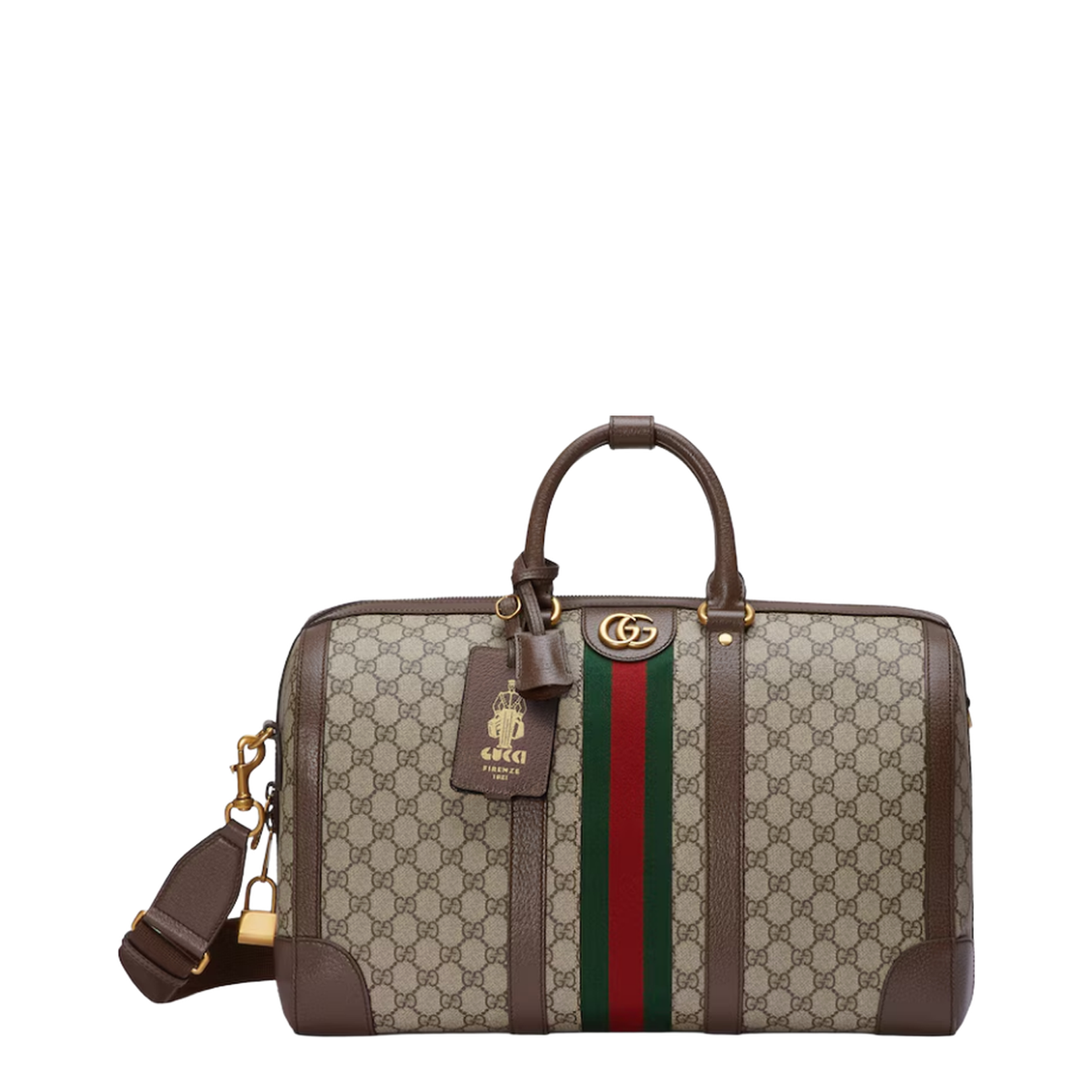 Savoy Medium Canvas Duffle Bag - Beige