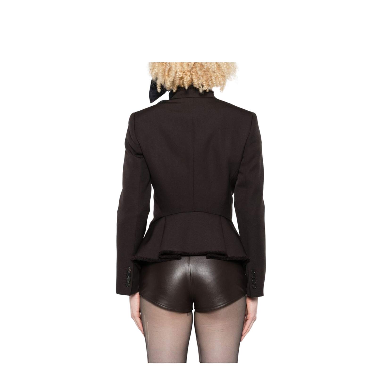 Raw Edge Tailored Jacket