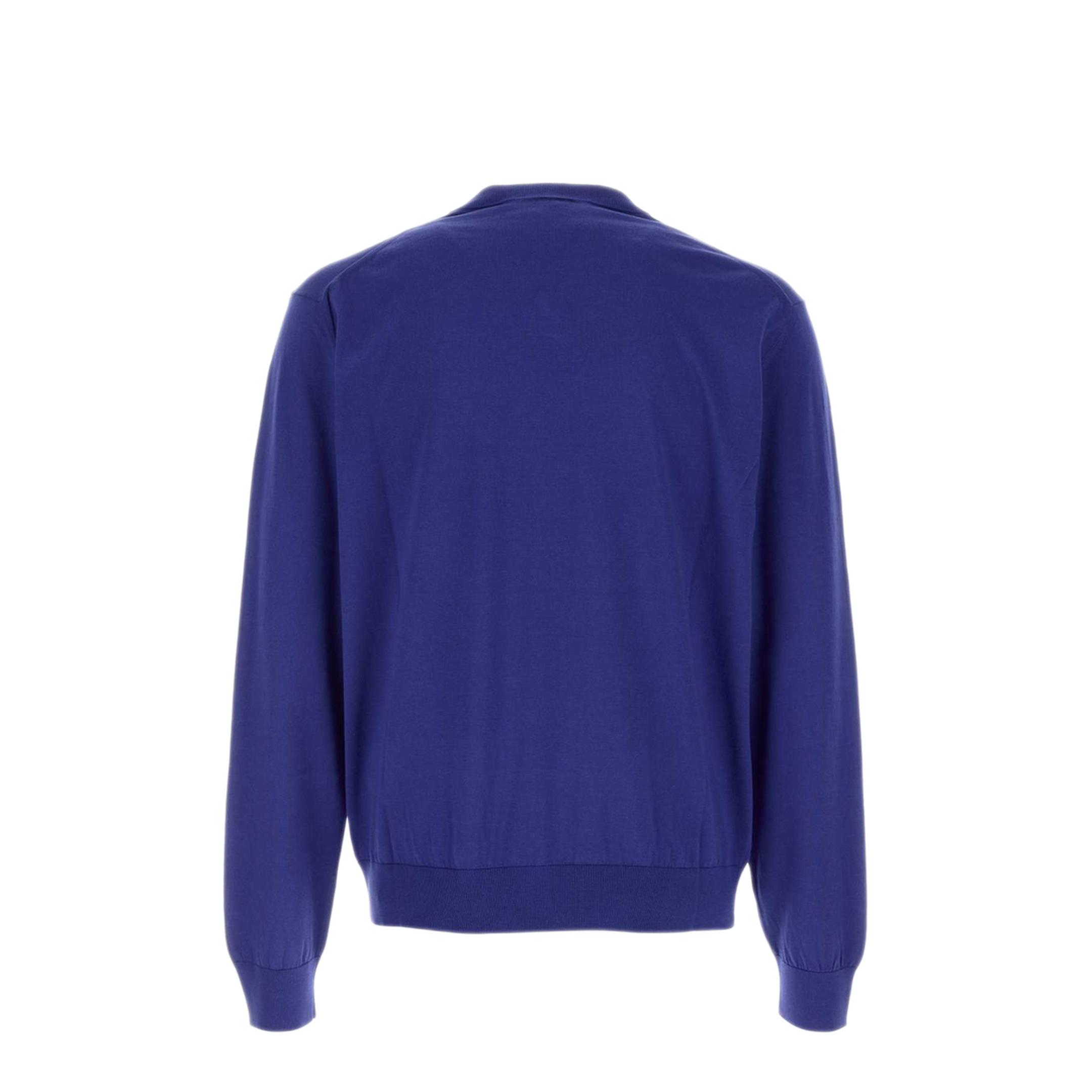 MAYFEYR - Versace - Blue Silk Blend Sweater - 10221411A122731UO40