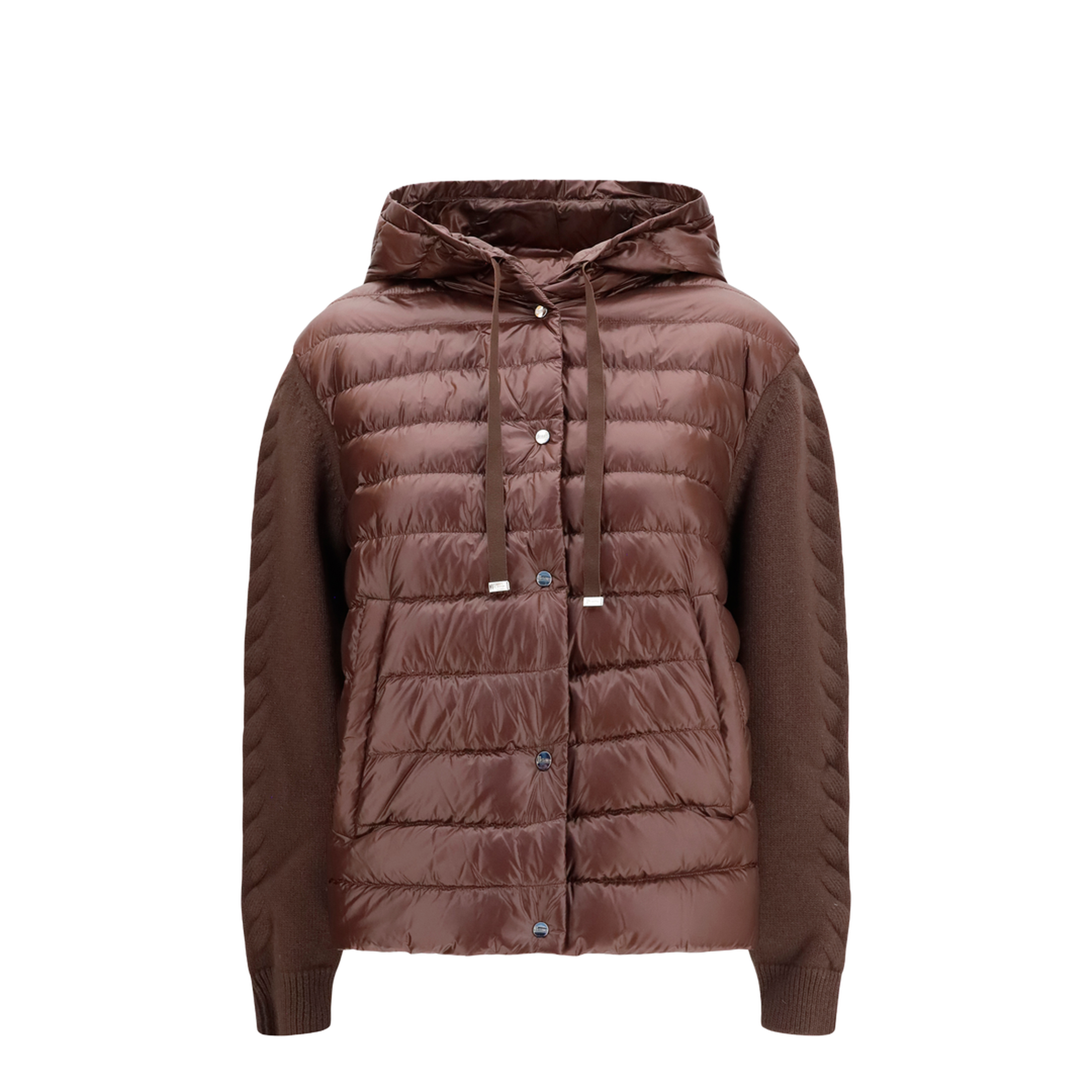 MAYFEYR - Herno - Down Jacket With Wool Sleeves - PI00167DR12017Z