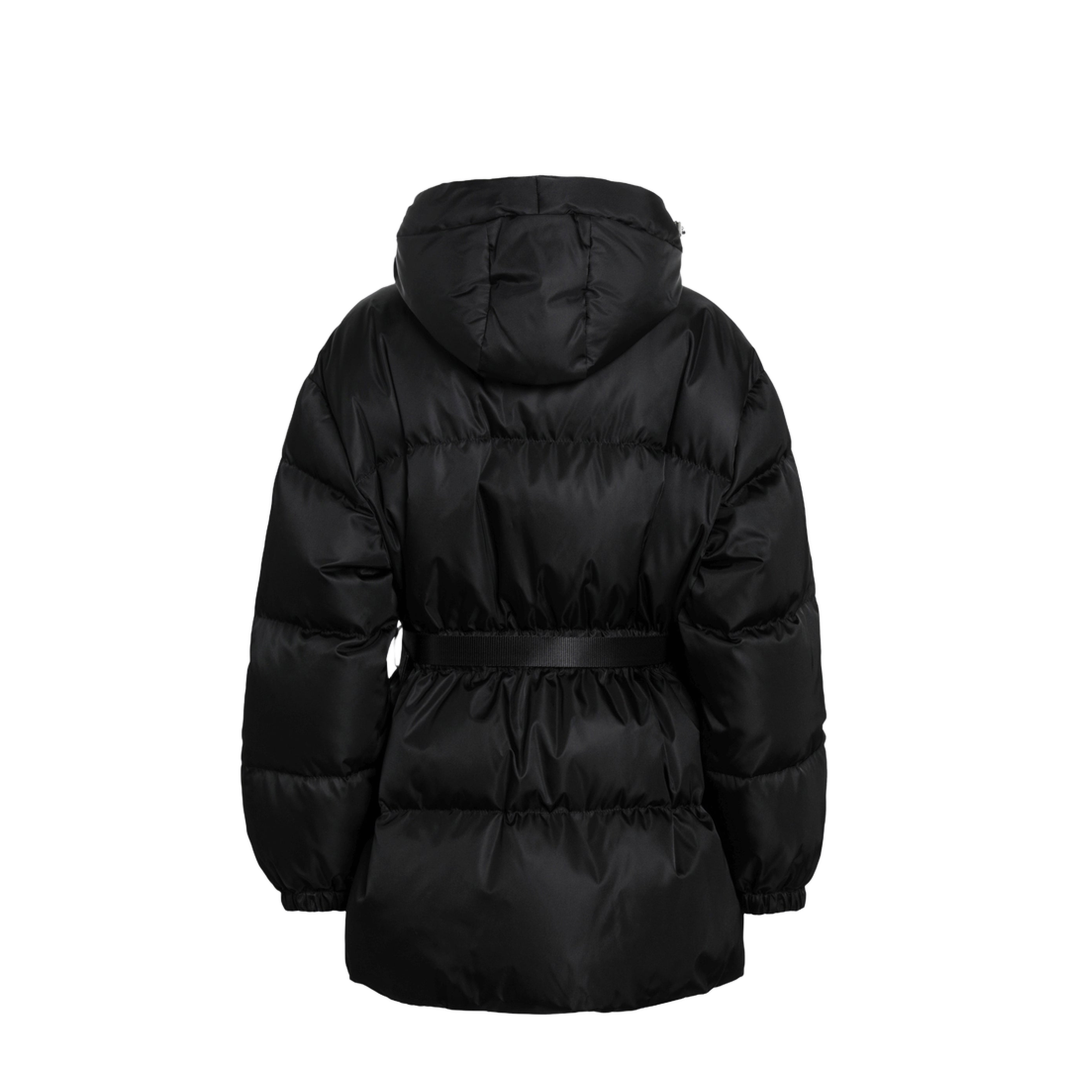 MAYFEYR - Prada - Re-Nylon Hooded Padded Jacket With Front Pouch, Black - 29X966OOO1WQ8F0002