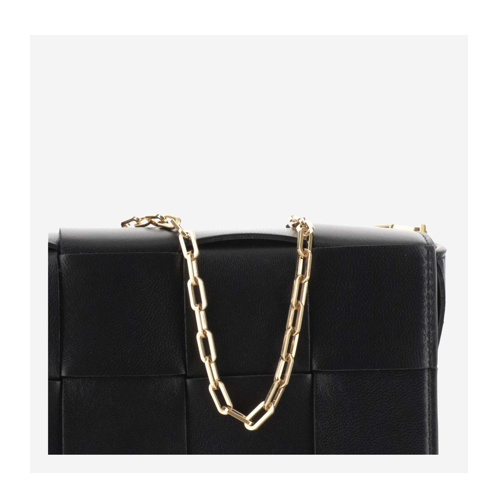 Cassette Leather Clutch Bags - Black