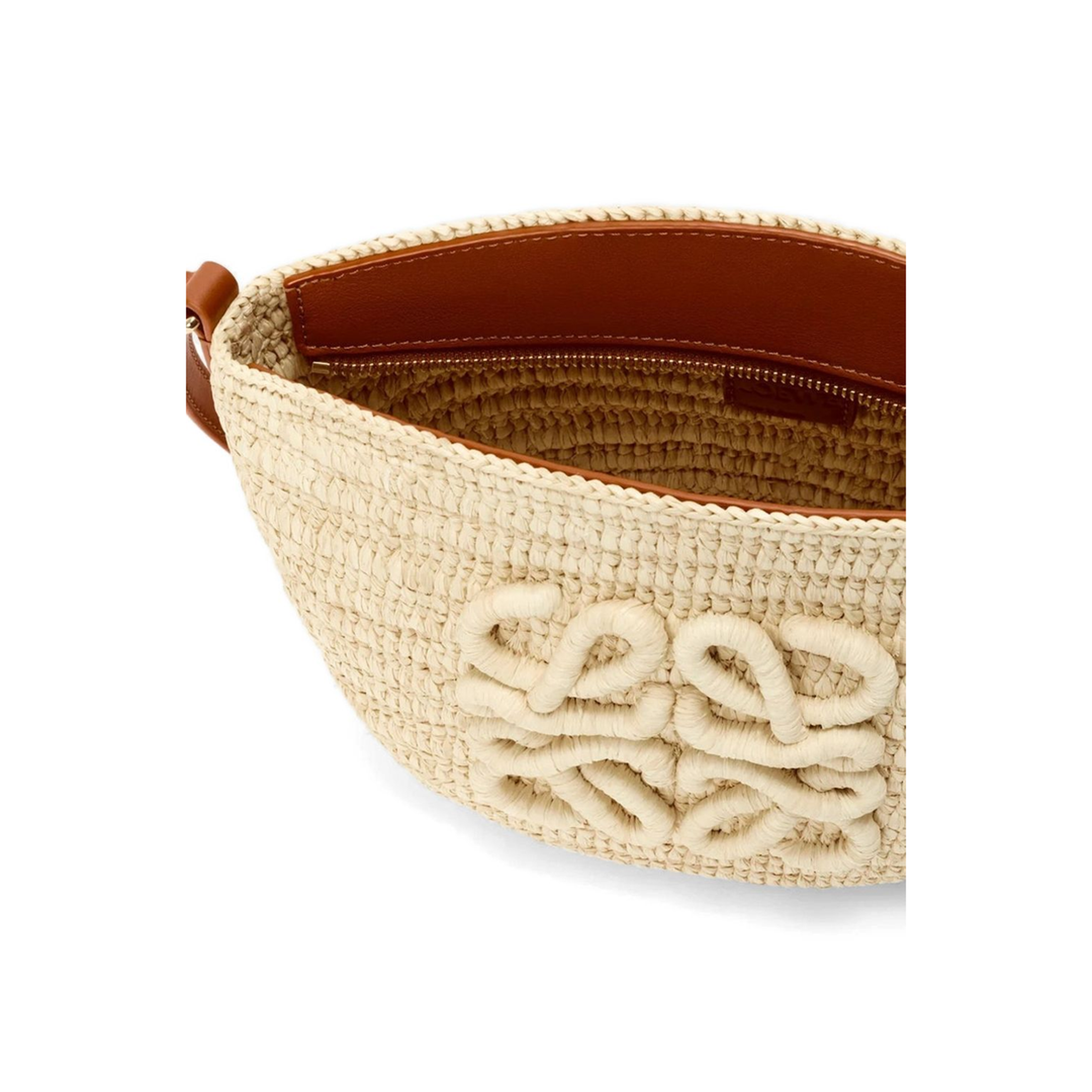 Eclipse Raffia Pochette