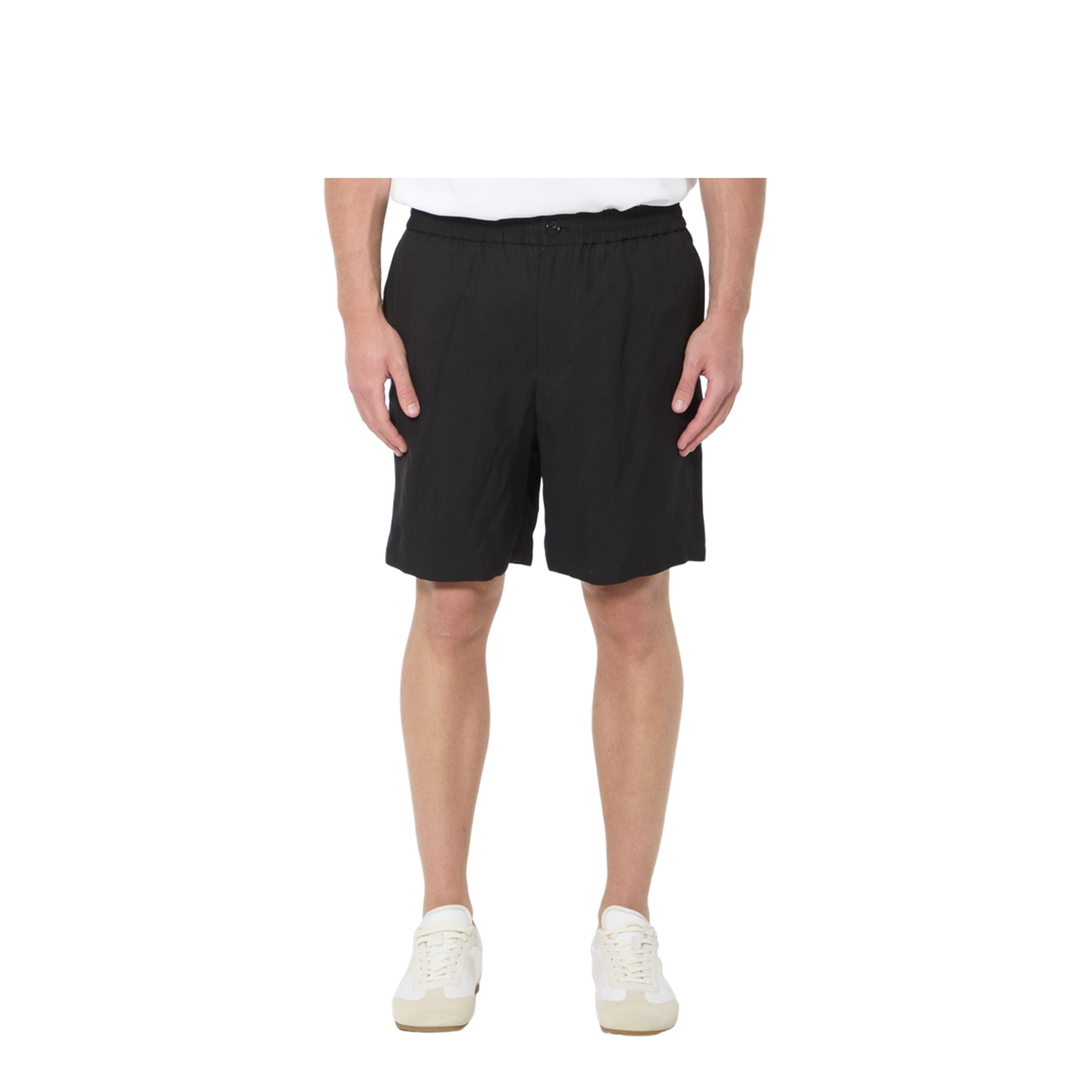 MAYFEYR - Ami Paris - Elasticated Waist Shorts - HS0835VI0052001