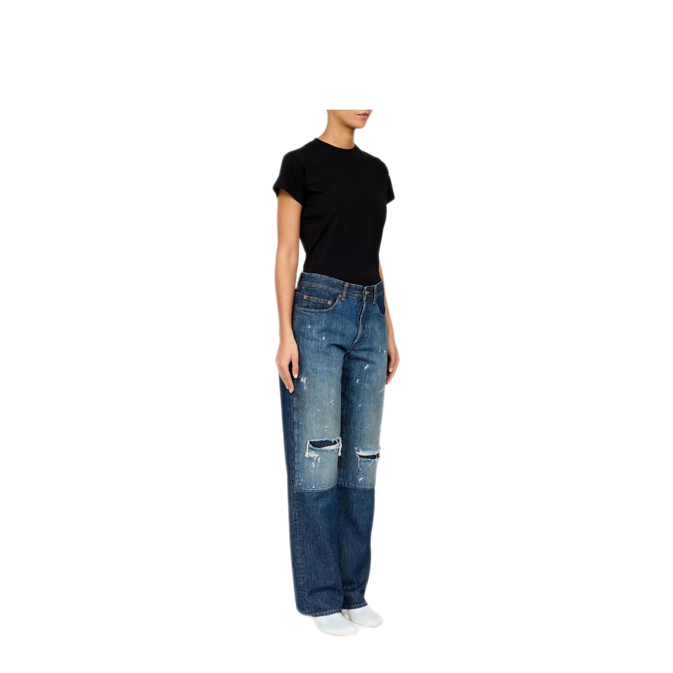 MAYFEYR - Mm6 Maison Margiela - Jeans Navy - S52LA0277M30055967