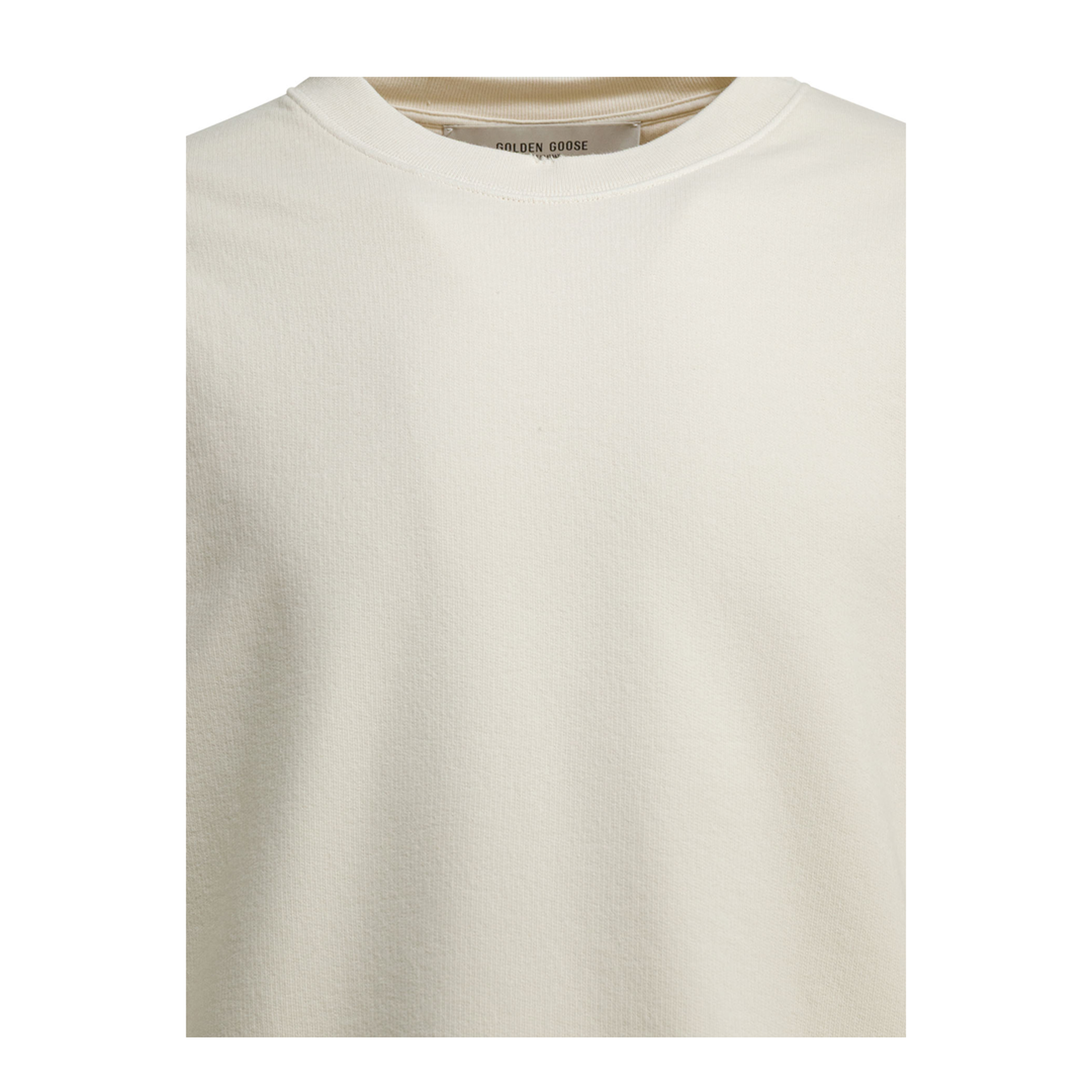 MAYFEYR - Golden Goose - Crewneck Sweatshirt With Reverse Logo - GUP01872P00157911560
