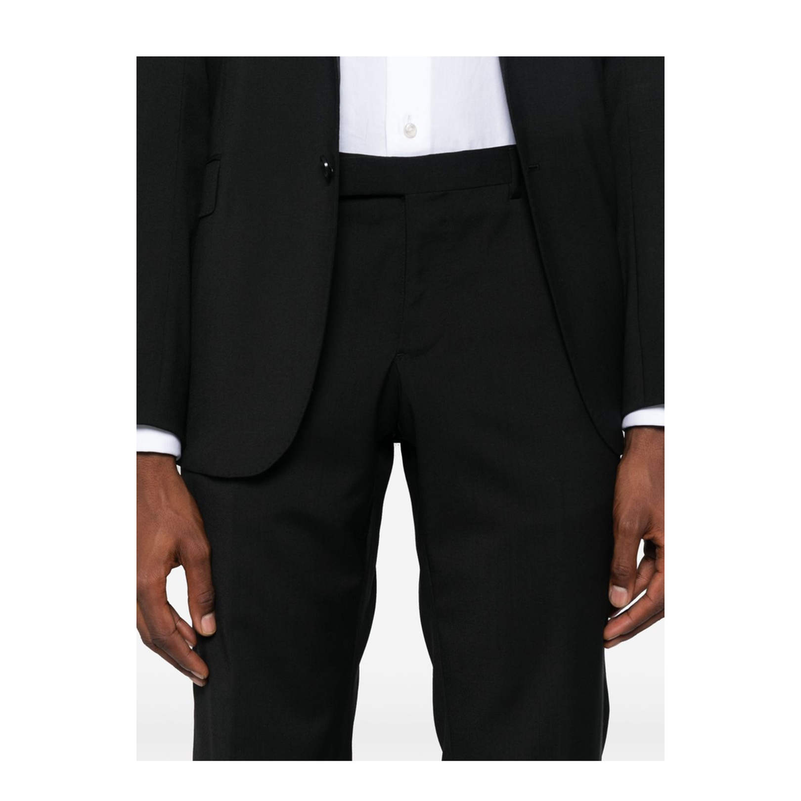 Wool Single-Breasted Suit