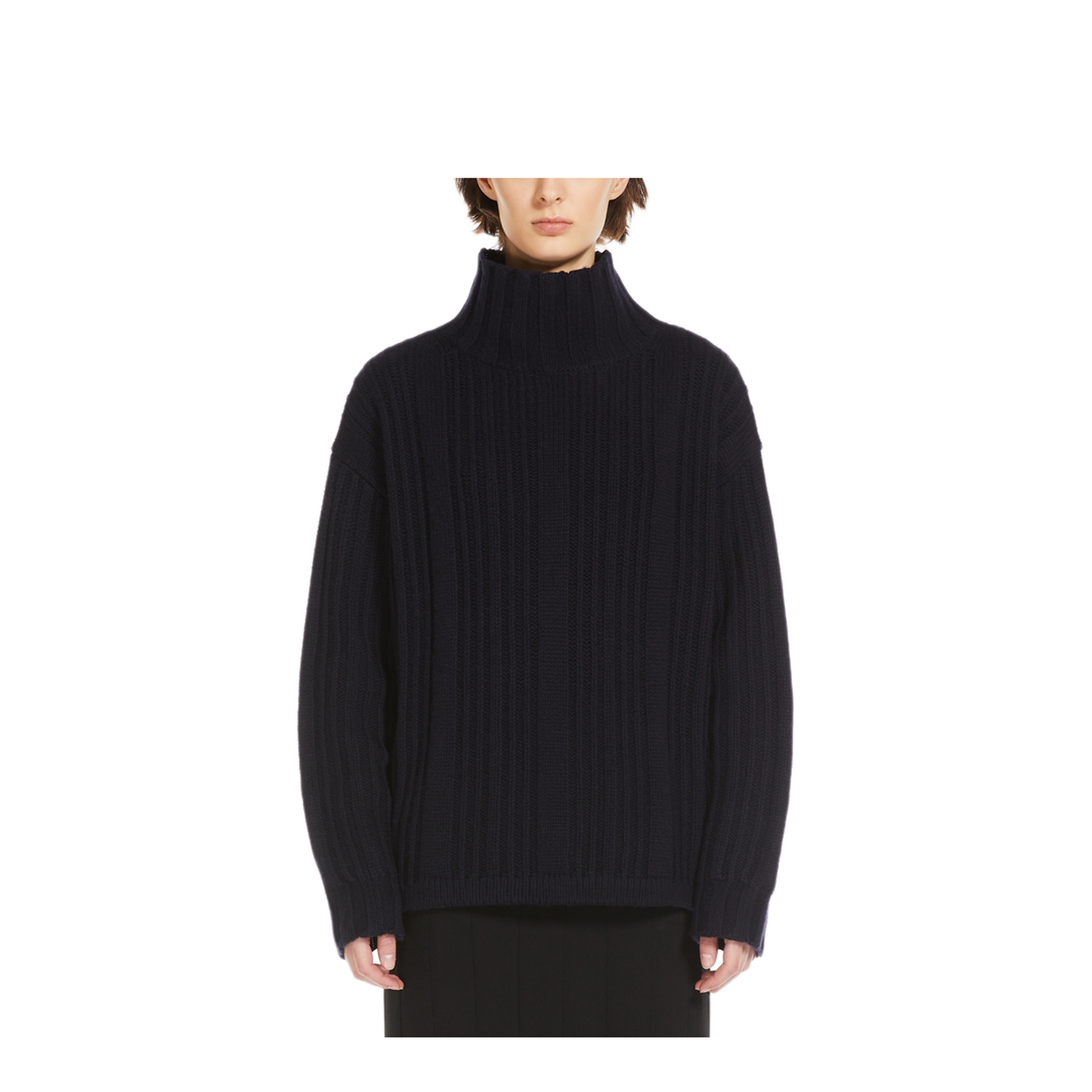 MAYFEYR - Max Mara - Wool And Cashmere Polo-Neck Jumper - 2421366012650VITALBA004