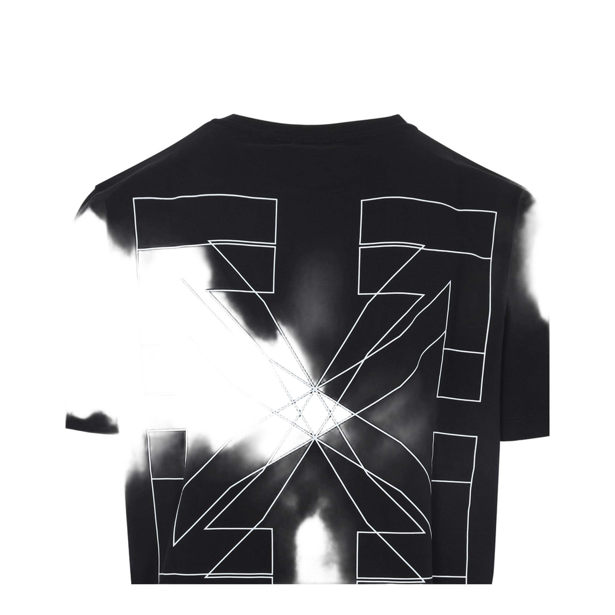 MAYFEYR - Off-White - Big Double Arrow T-Shirt - OMAA027S26JER0030001
