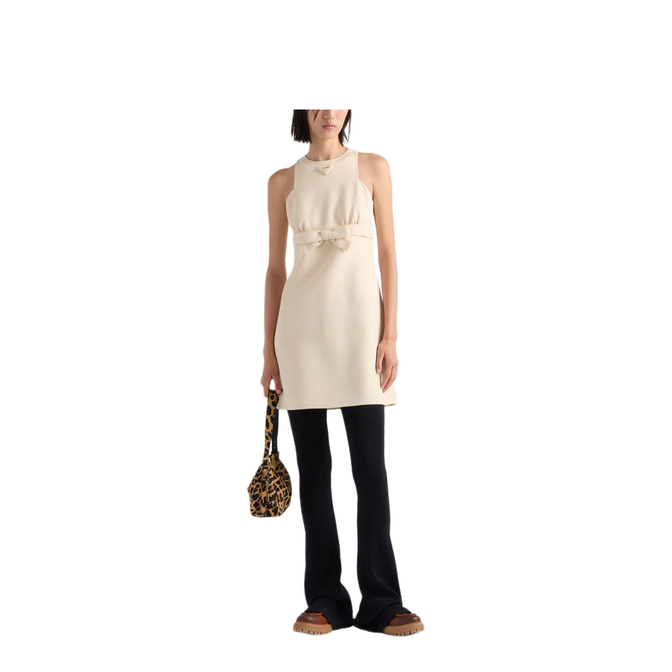MAYFEYR - Prada - Bow Detailing Short Dress - P3O24GSOOO155LF0018