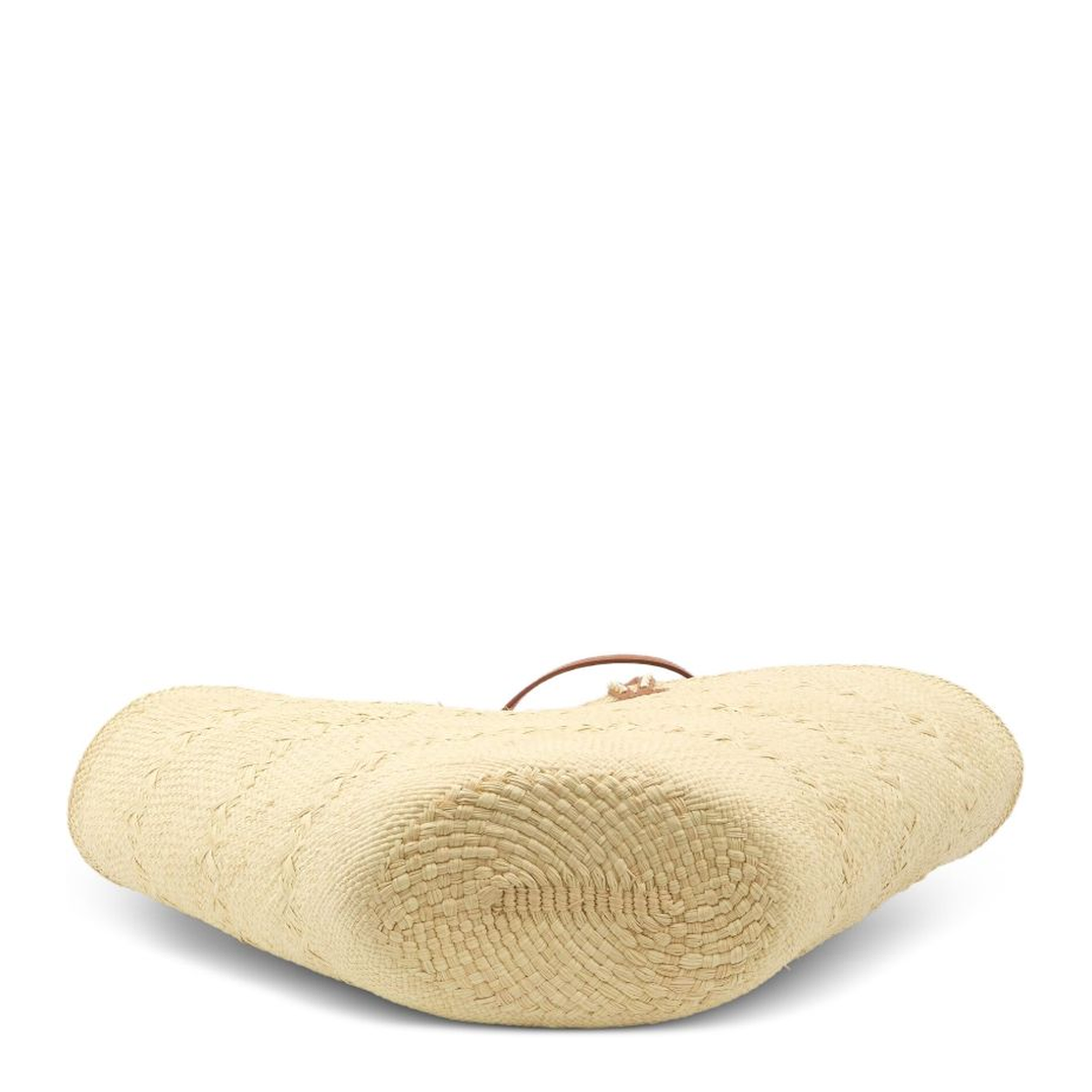 Cabata Large Tote Bag Raffia and Calf Leather Natural