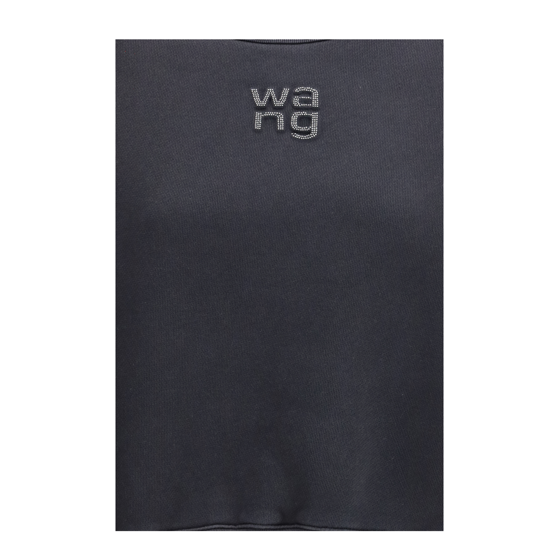 MAYFEYR - Alexander Wang - Crystal Hotfix Logo Sweatshirt - 4CC1261219