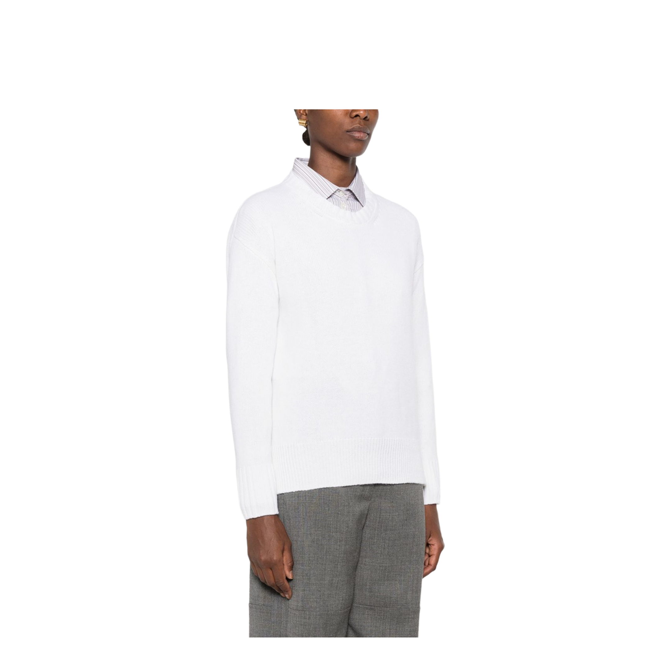 MAYFEYR - Base - Sweaters White - B8531857201