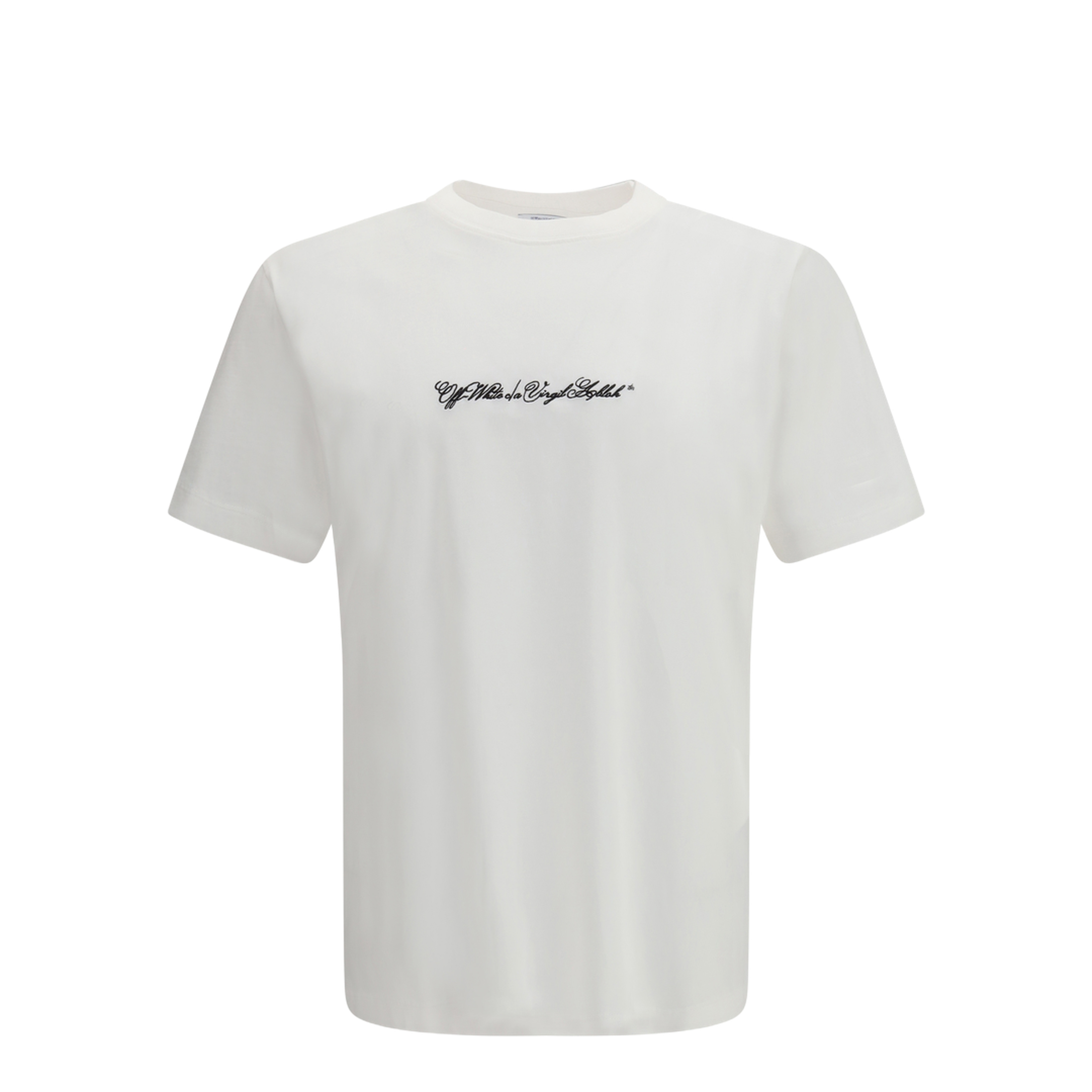 MAYFEYR - Off-White - Script Arrow T-Shirt - 44MAA027S26J002100