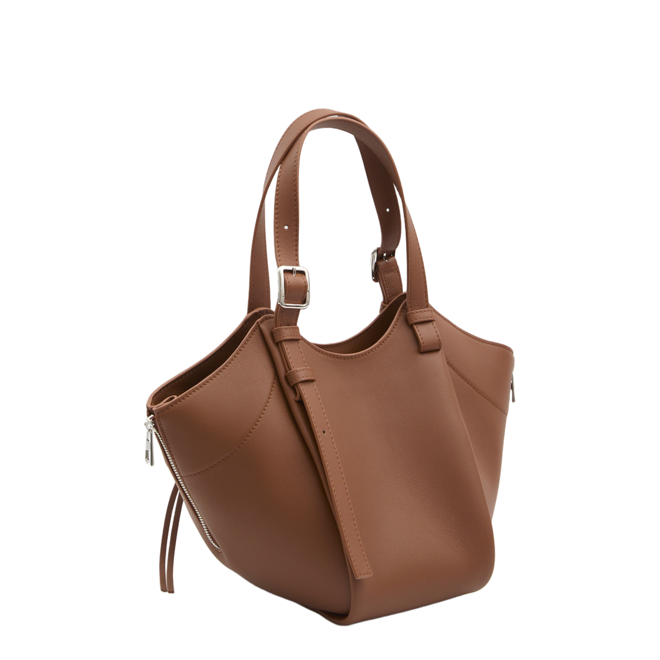 Hammock Flip Bag In Classic Calfskin - Squirrel
