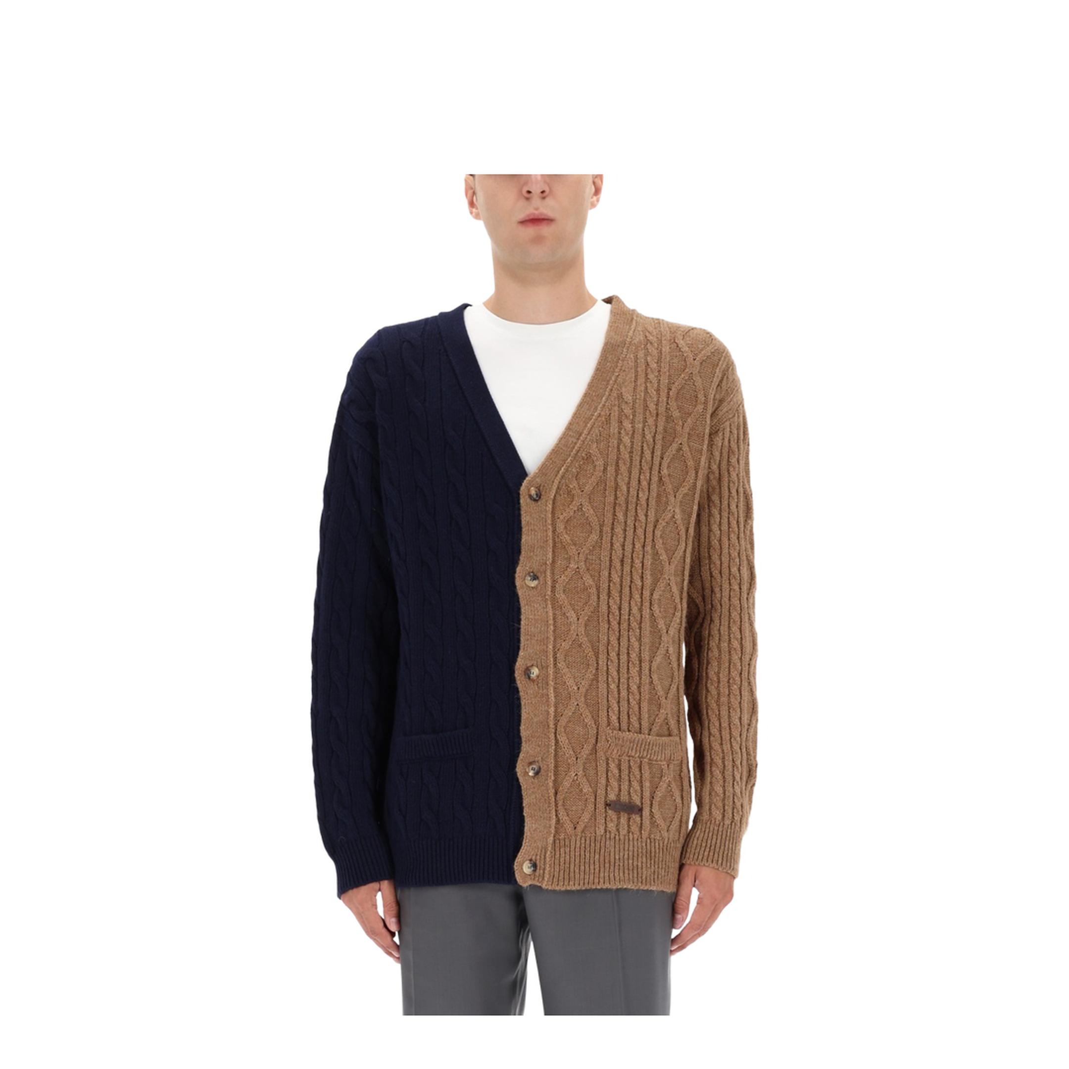 Bicolor Cardigan