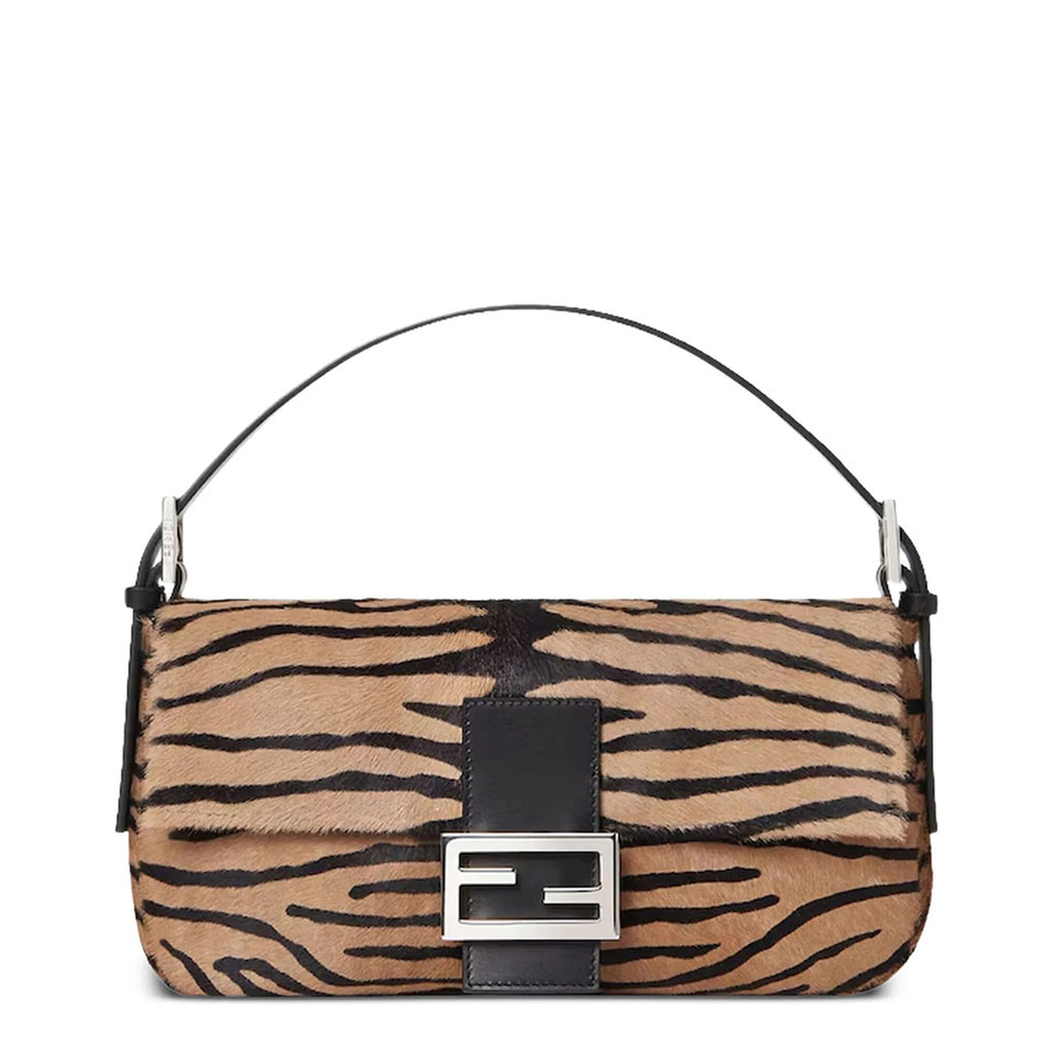 MAYFEYR - Fendi - Baguette Re Edition In Leather Effect Tiger Print - 8BR850B16B