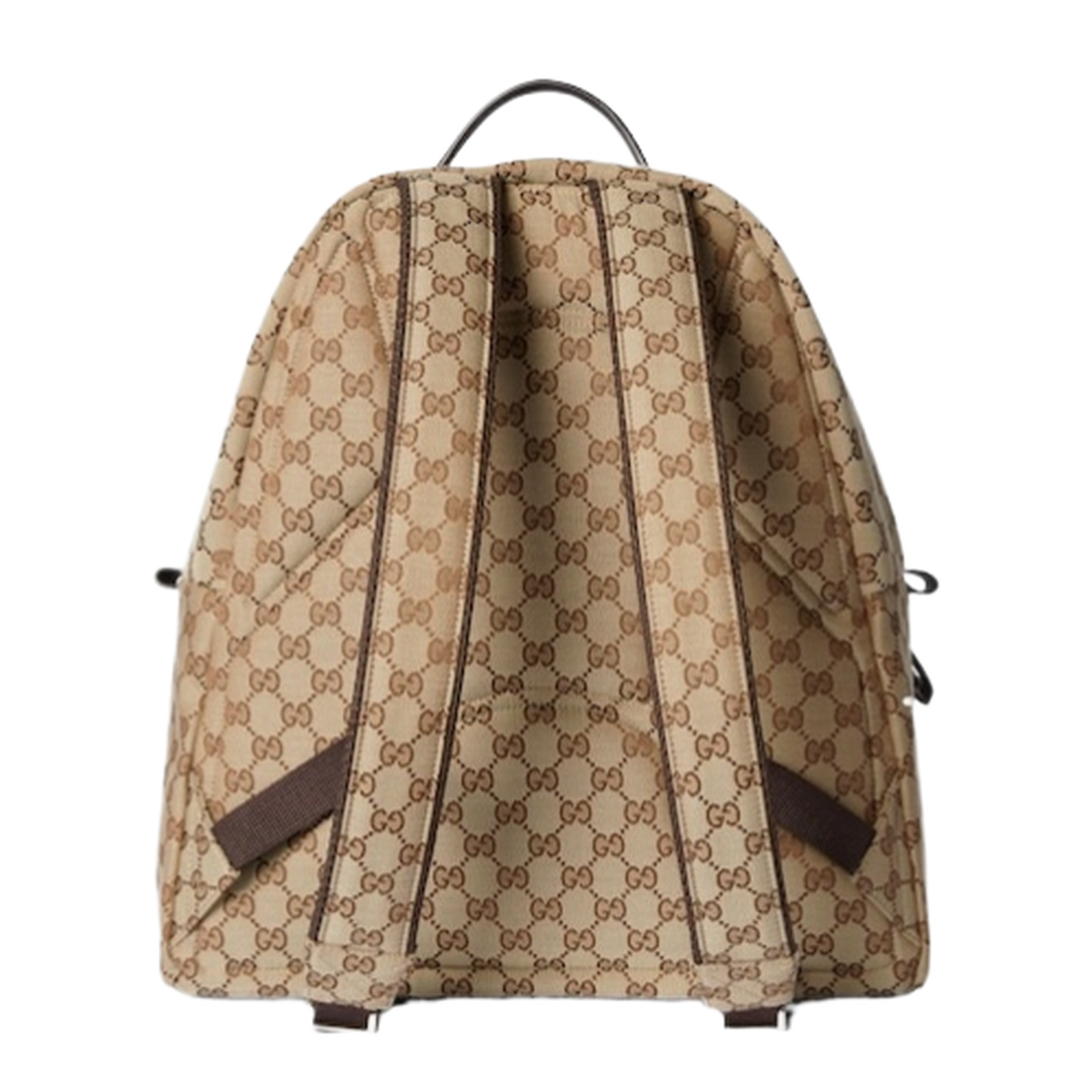 GG Canvas Medium Canvas Backpack - Beige