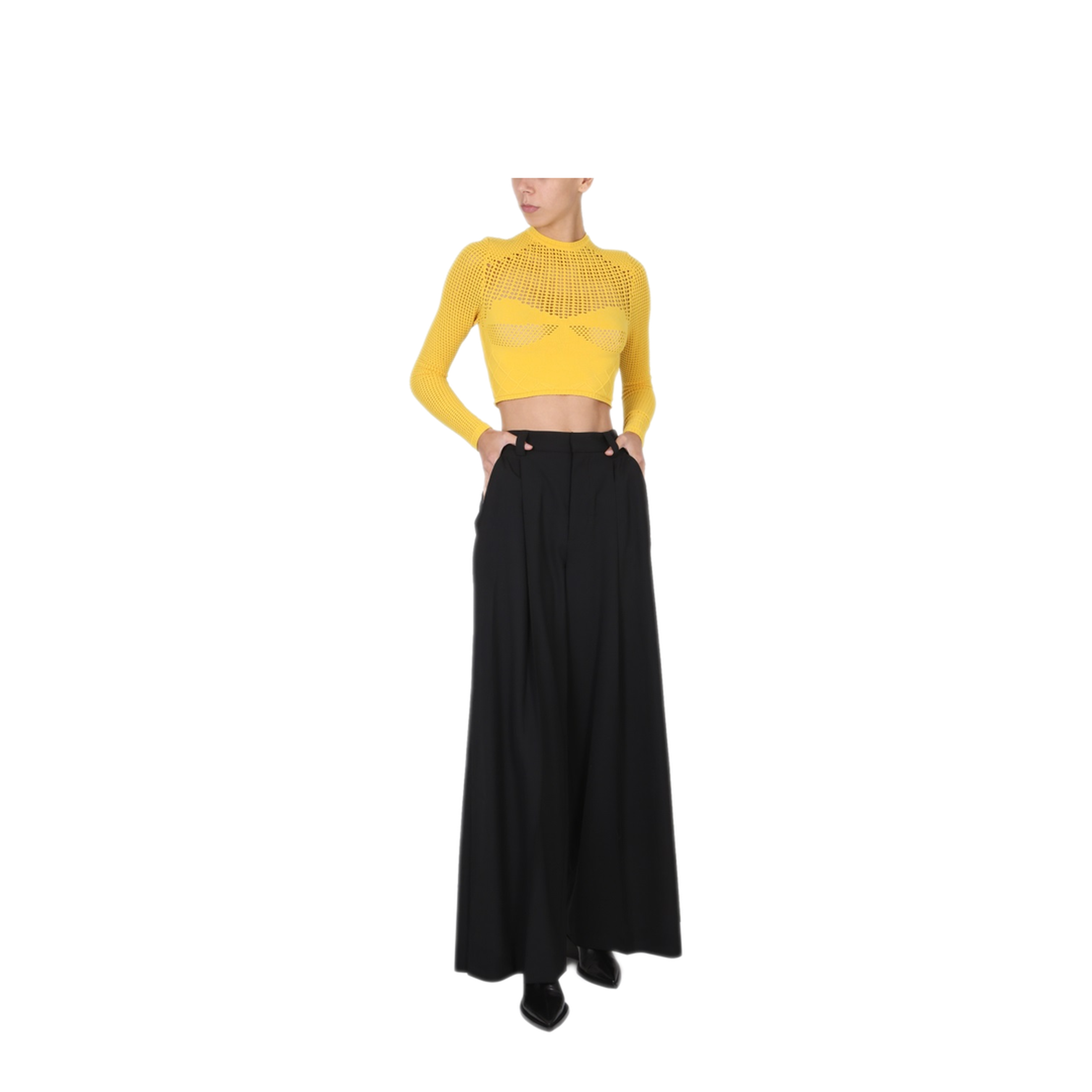 MAYFEYR - AMBUSH - Crop Shirt - BWHE019F22KNI0011800