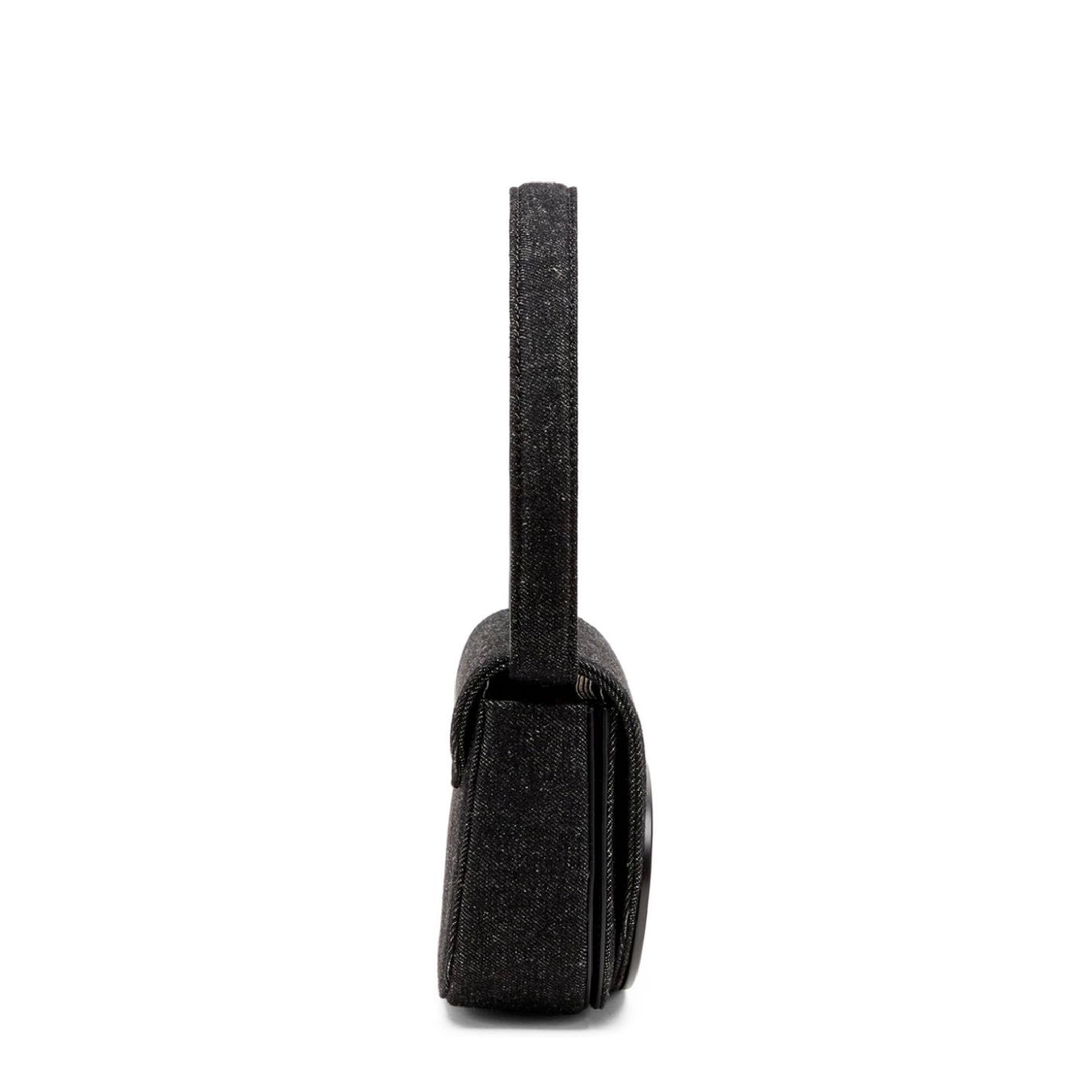 1DR Canvas Shoulder Bag - Black