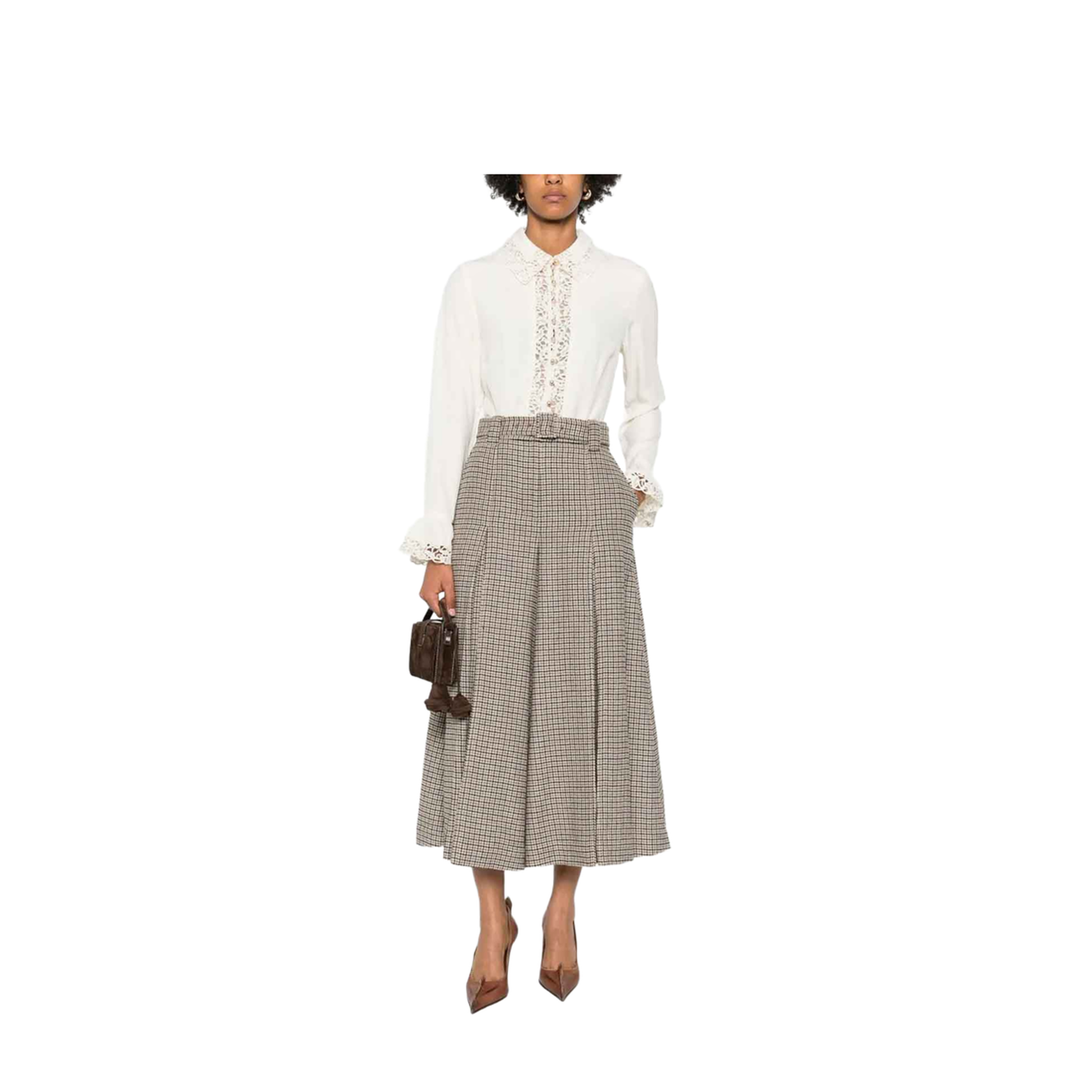 Ivory Viscose Shirt