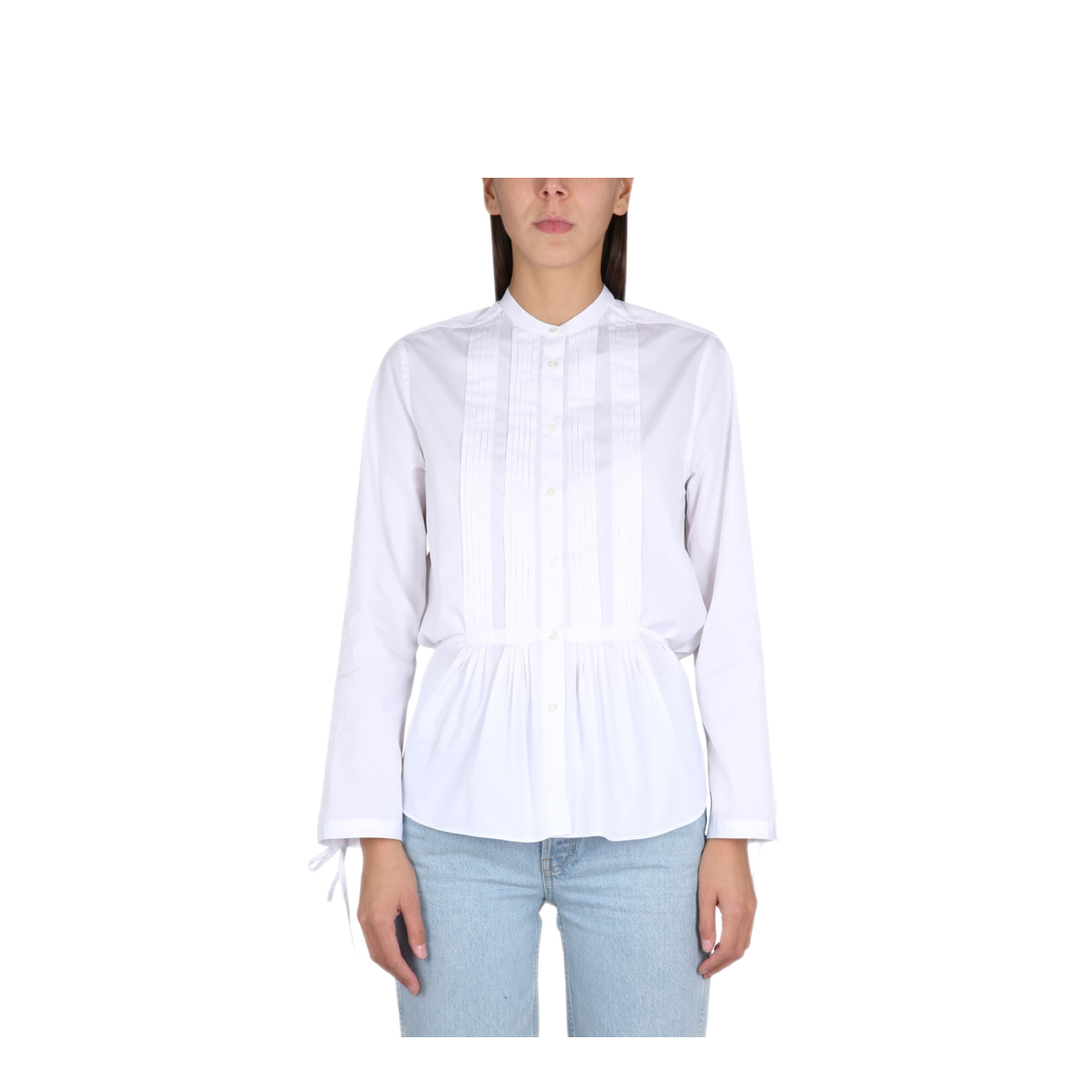 MAYFEYR - ASPESI - Korean Collar Shirt - 5446C11807072