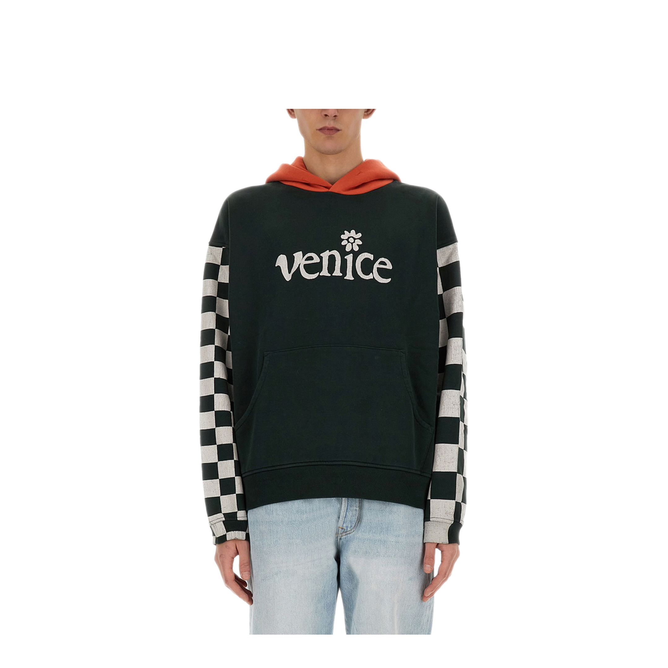 MAYFEYR - ERL - Venice Sweatshirt - ERL08T021BLACKCHECKER