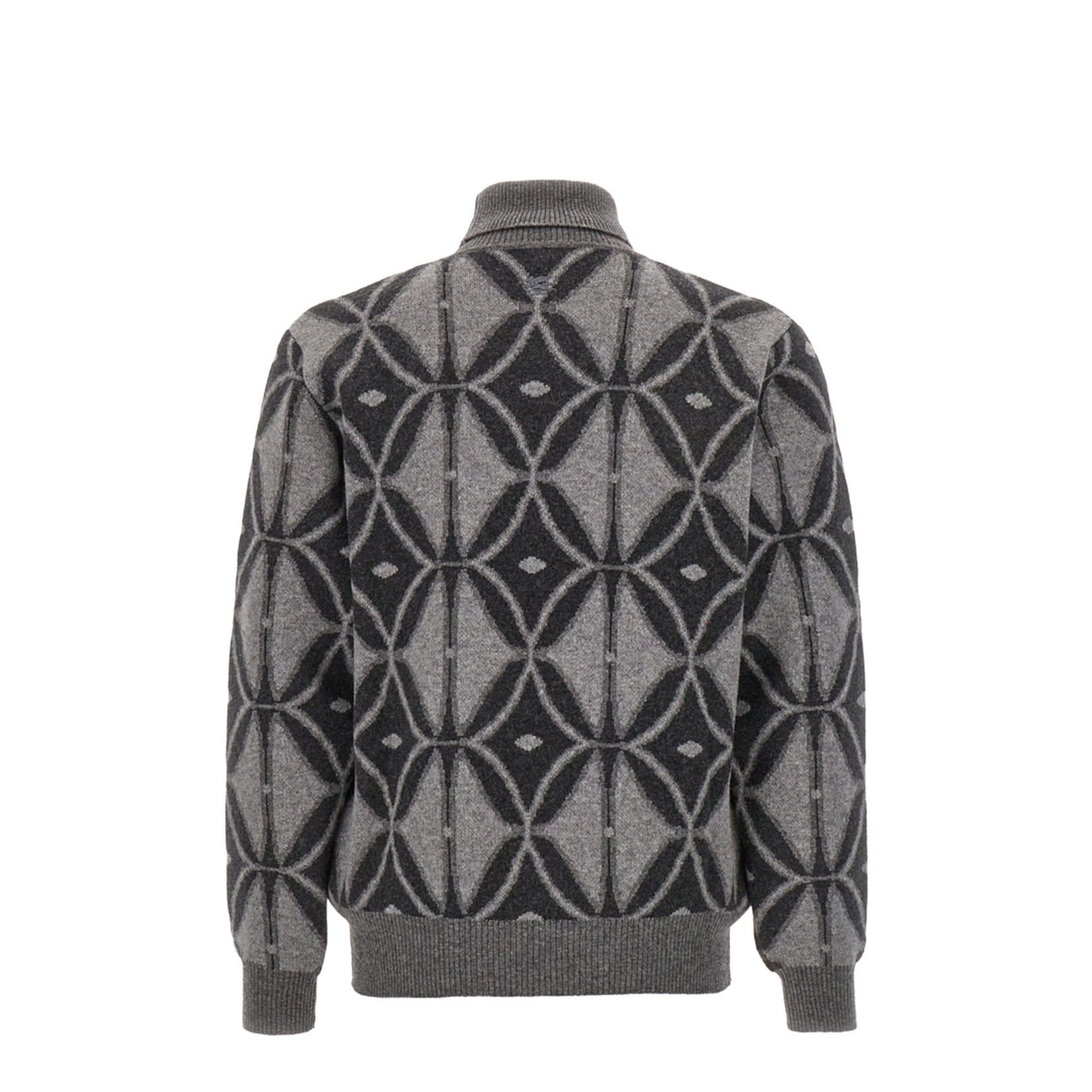 Embroidered Wool Oversize Sweater